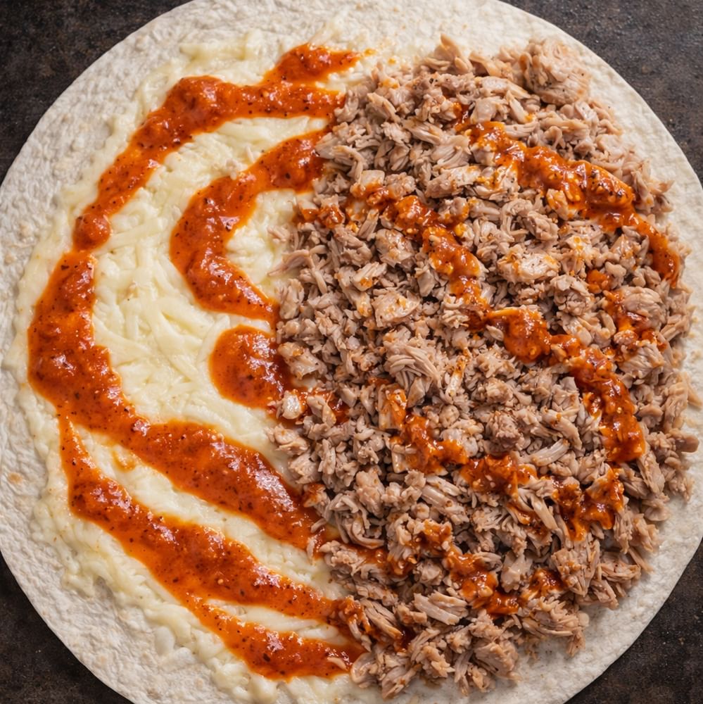 Buffalo Chicken Quesadilla