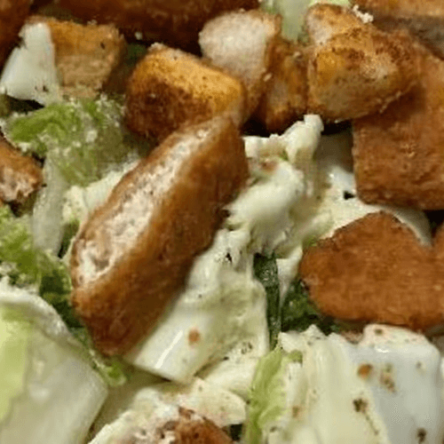 Crispy Chicken Caesar Salad