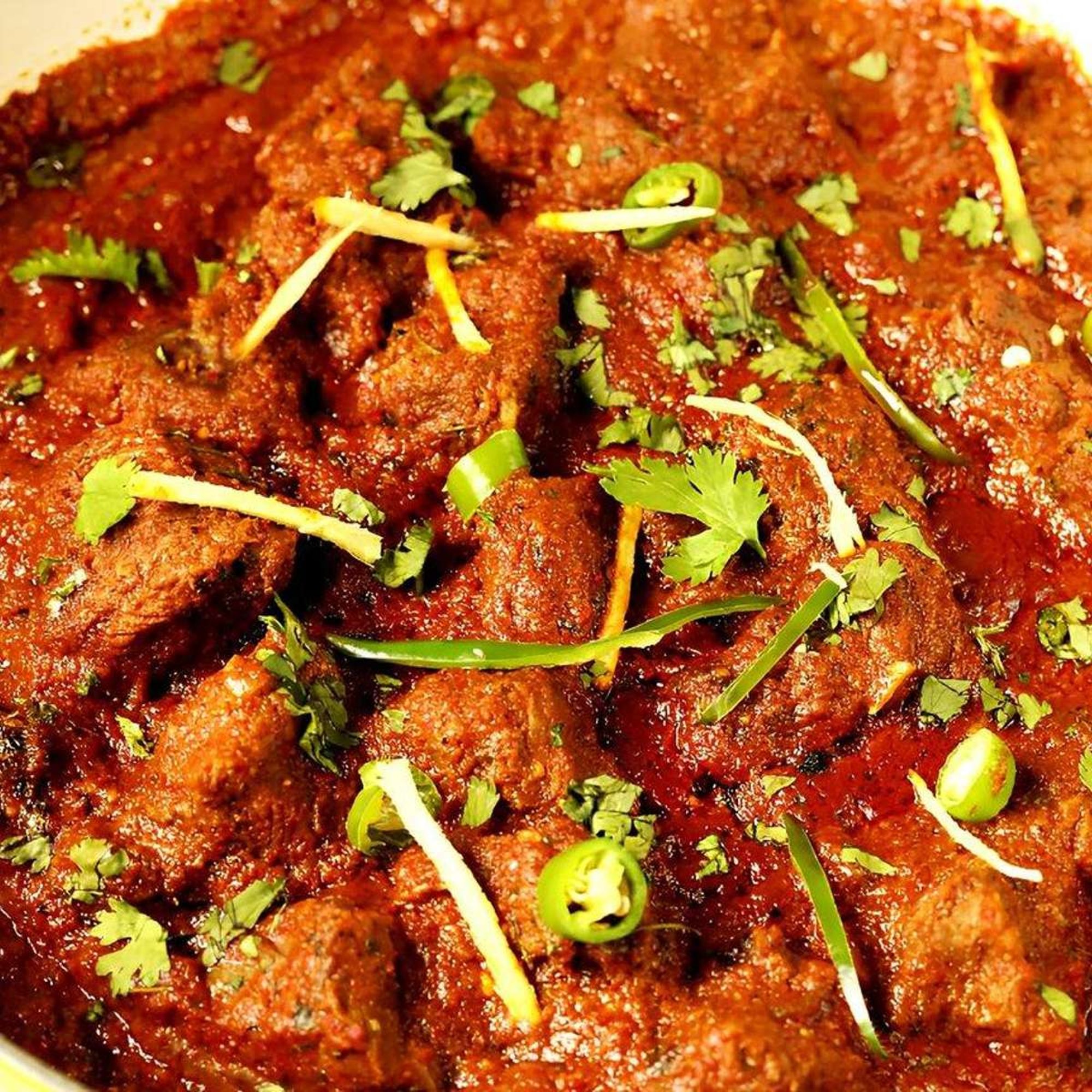 Lamb Kadhai Methiwala