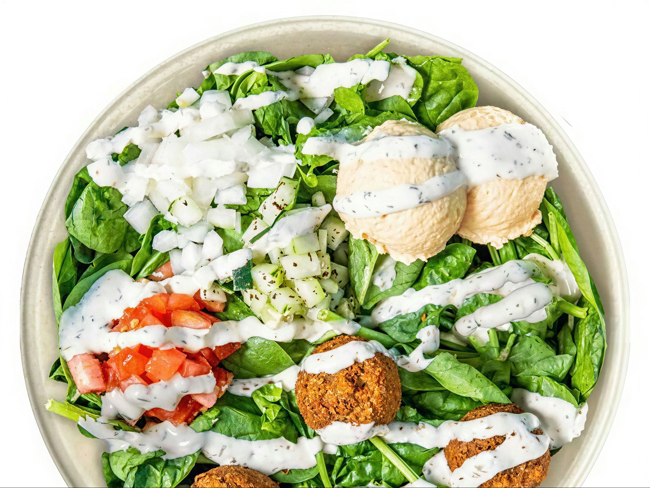 Meat Over Salad