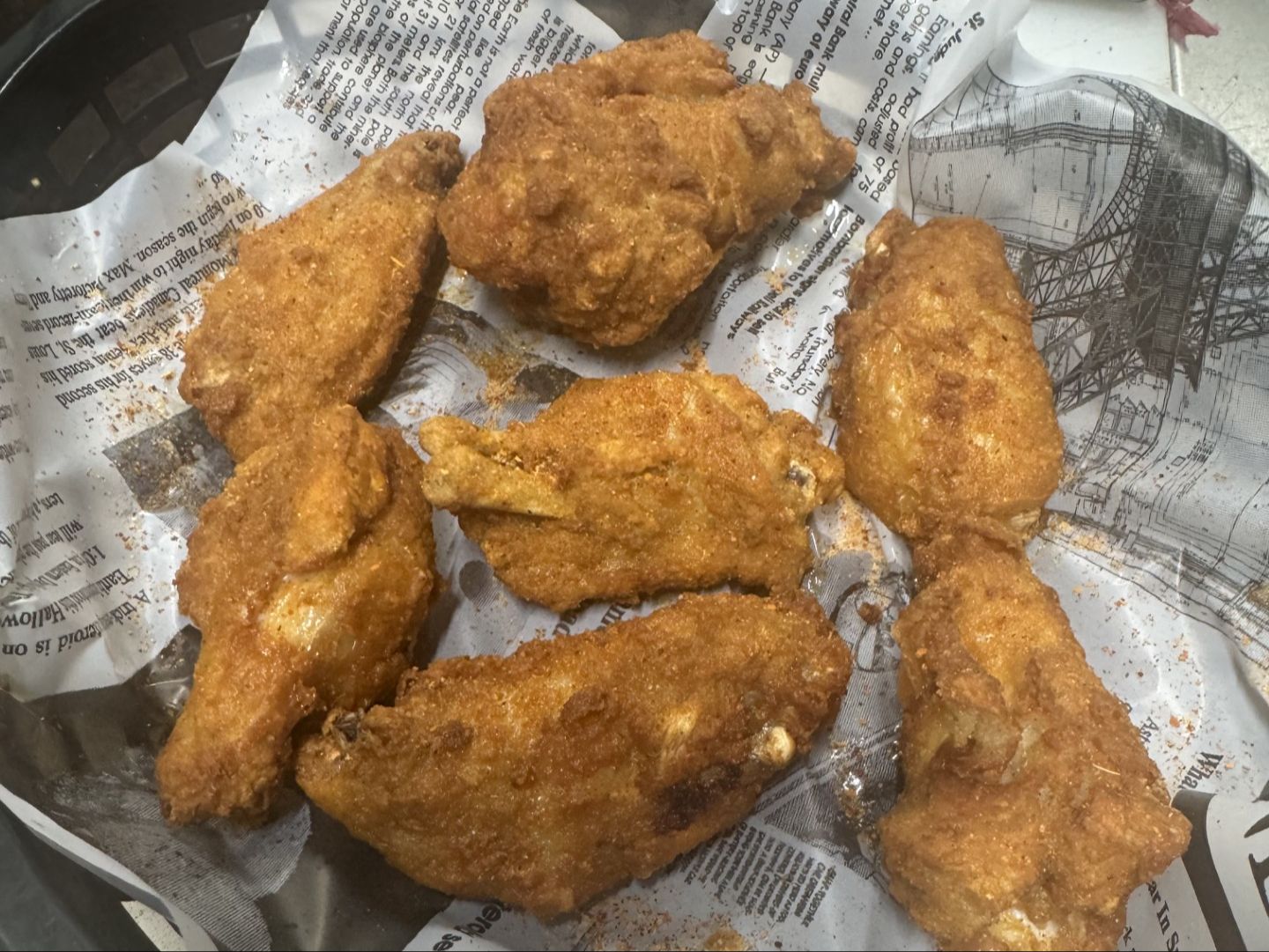 Breaded Chicken Wings (50 Pc)