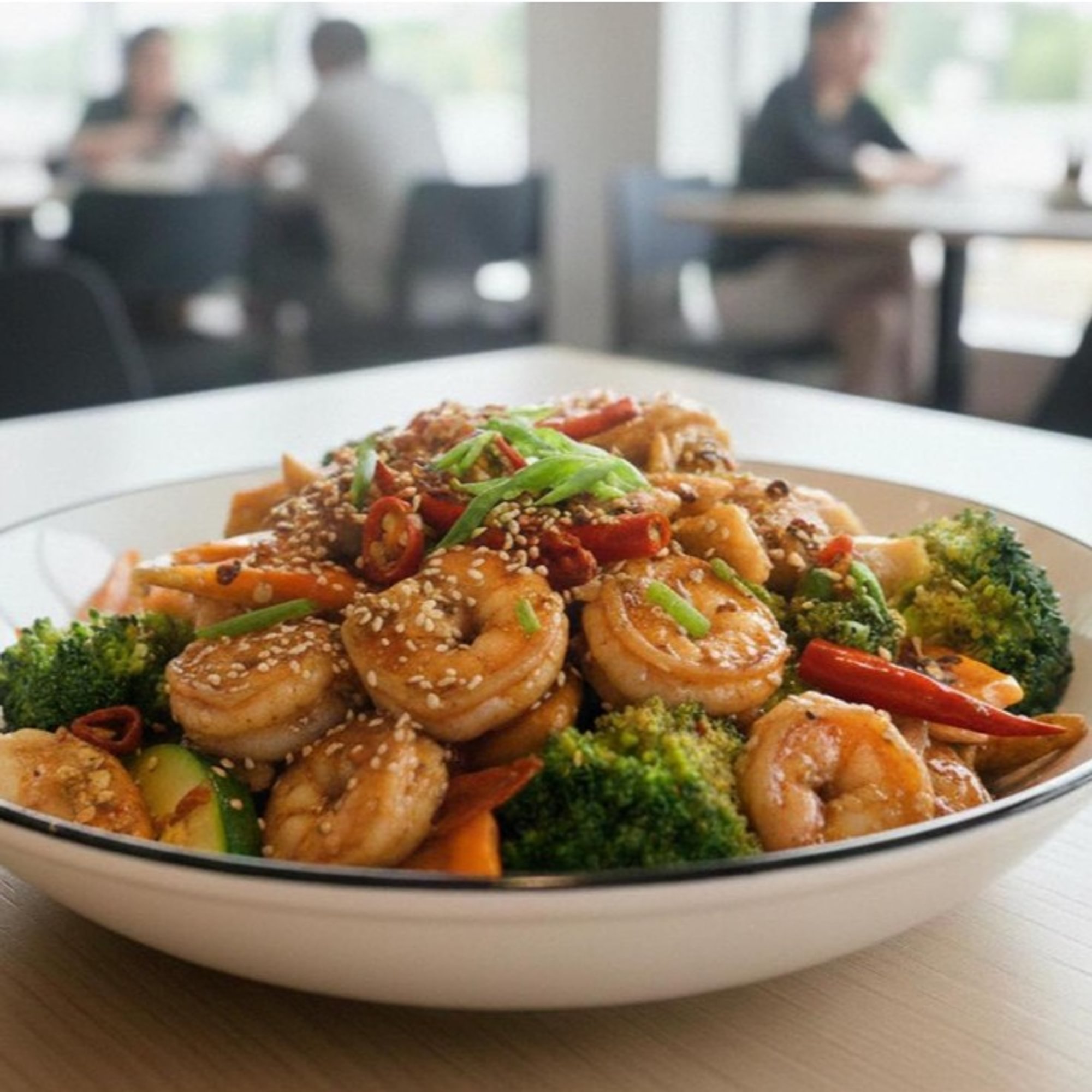 Lunch Hunan Shrimp