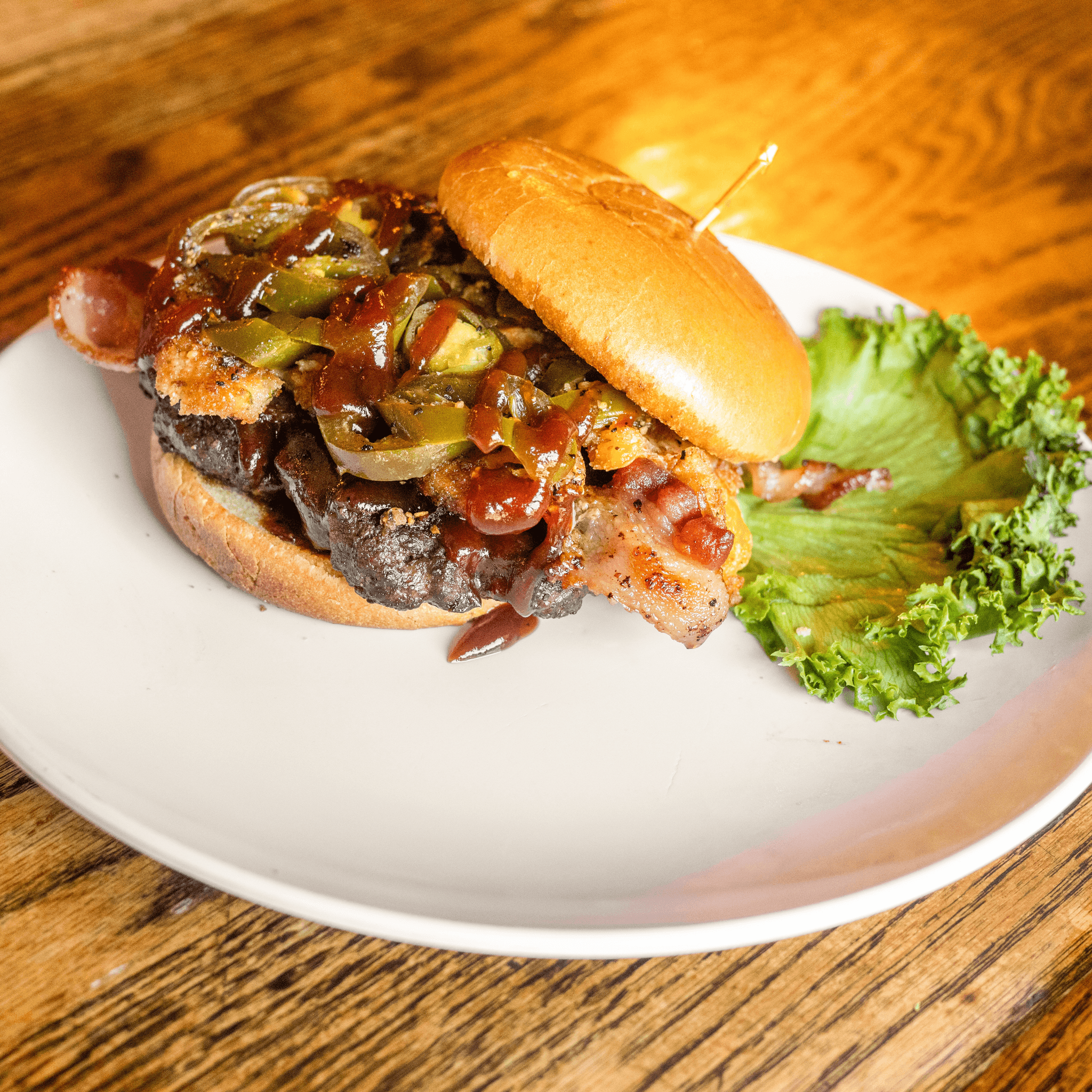 The Landing's Gourmet Burger