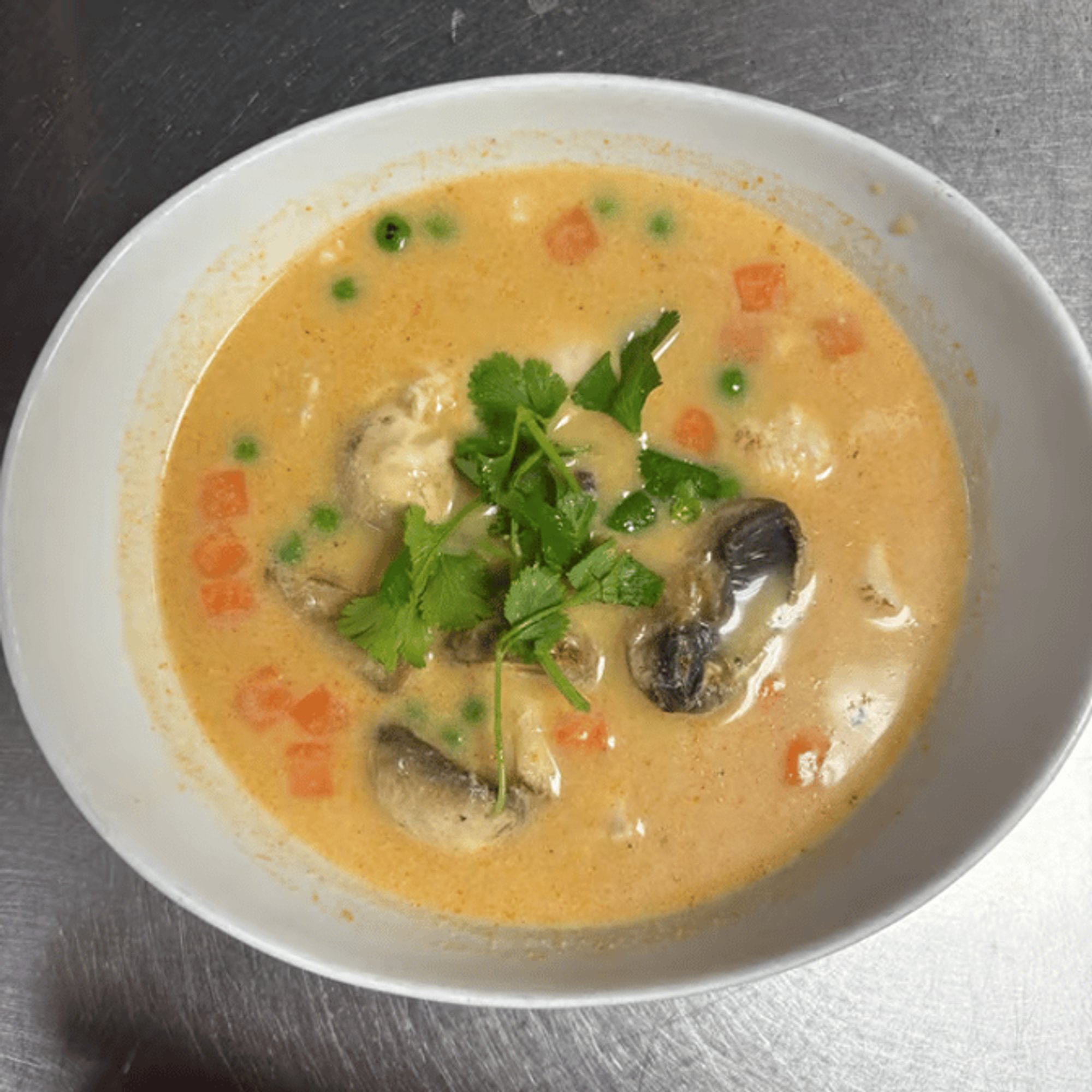 8.Thai Coconut Chicken Soup