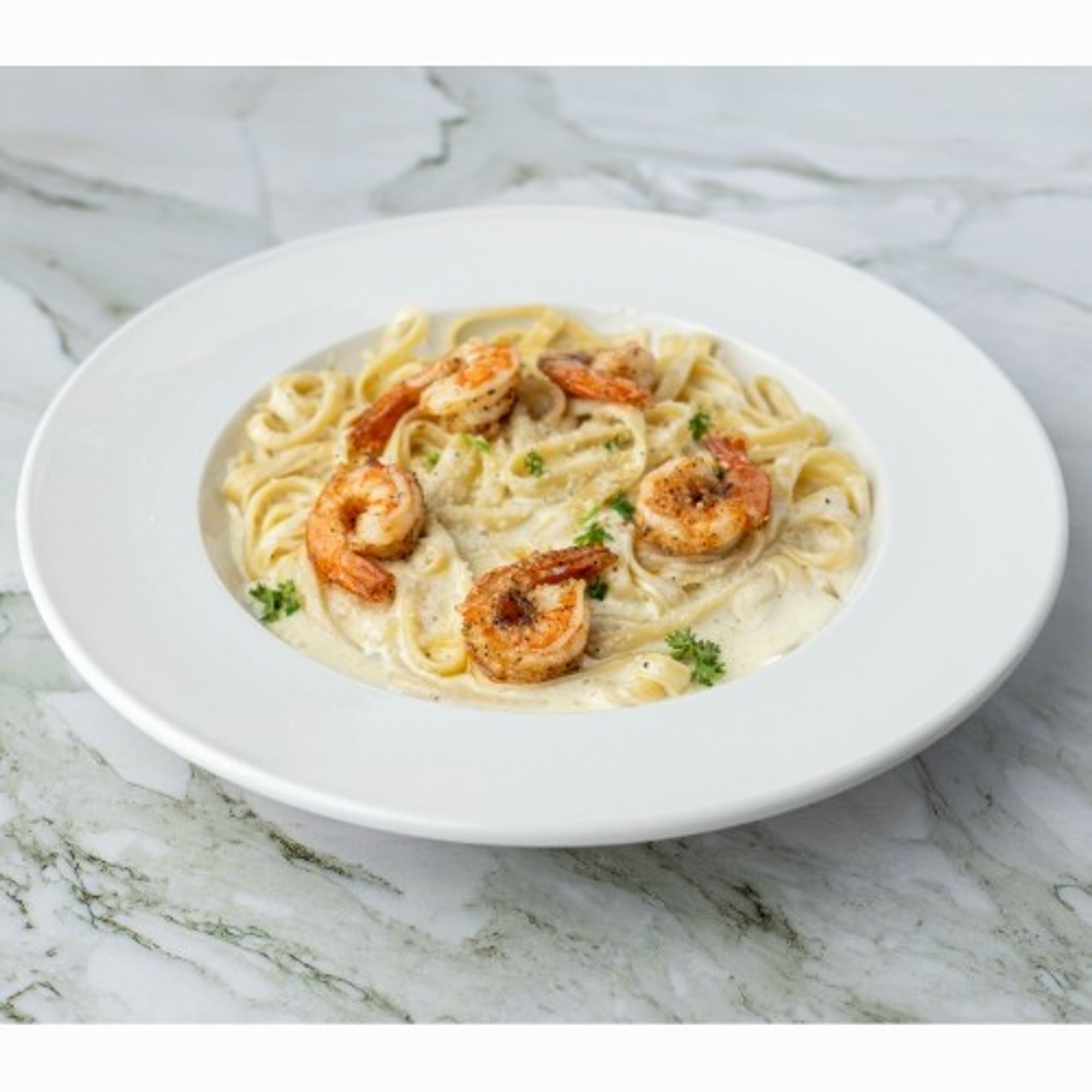 Shrimp Fettuccine Alfredo