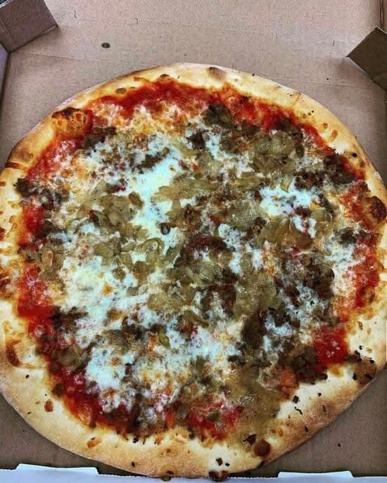 Chicken Steak Pizza