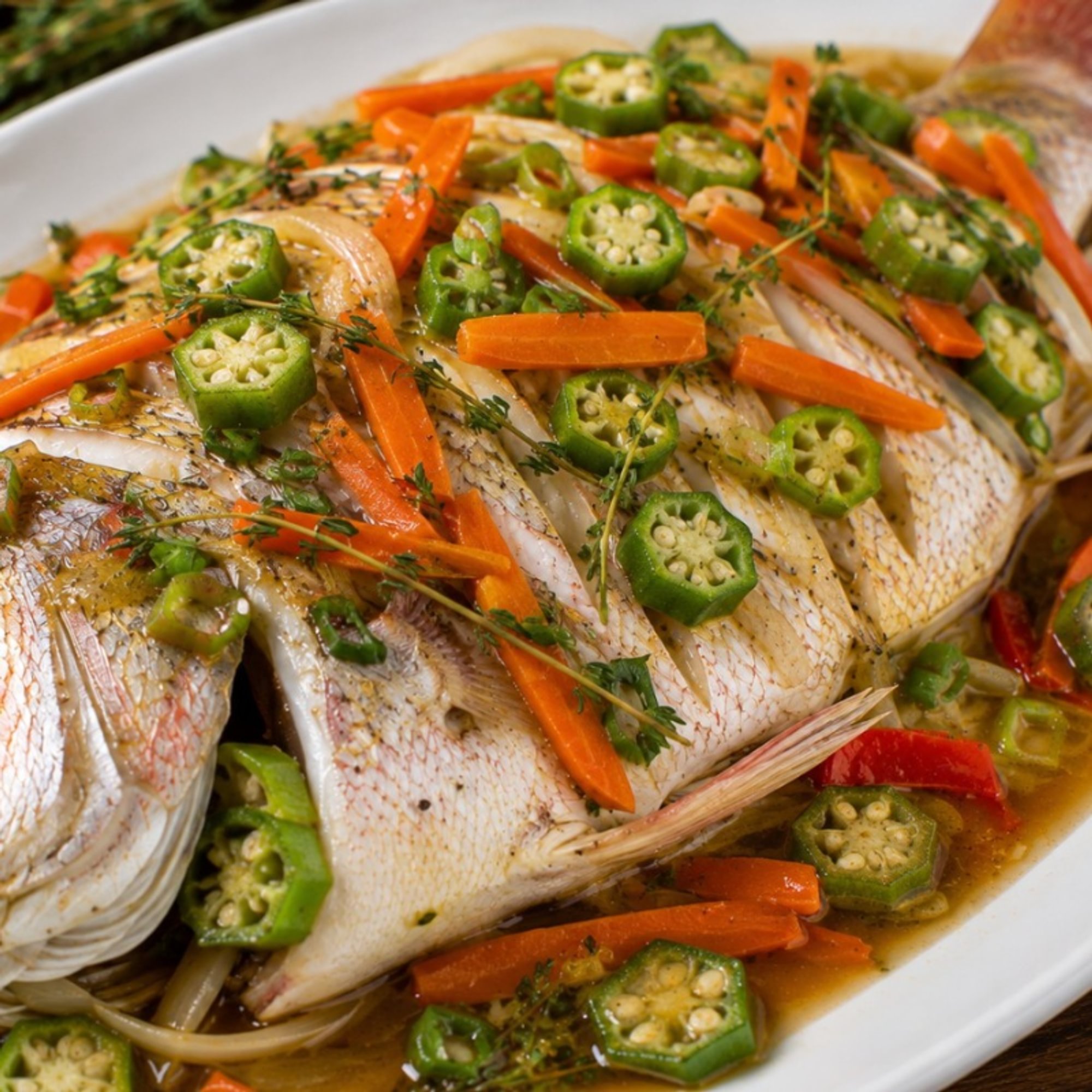 Steamed Fish