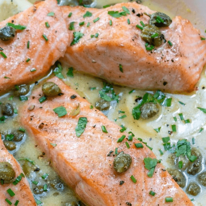 Salmon Piccata
