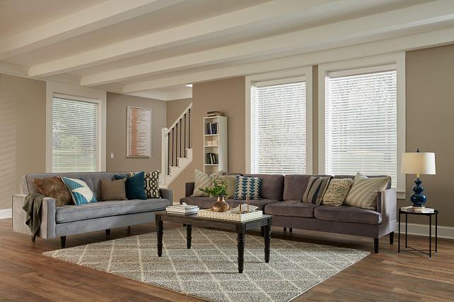 Craving that classic look? We got you! Be inspired by this comfortable yet elegant space,  which features our Wood Blinds to create a warm, inviting feeling!   BudgetBlindsNassauBellmore   WoodBlinds  FreeConsultation  WindowWednesday