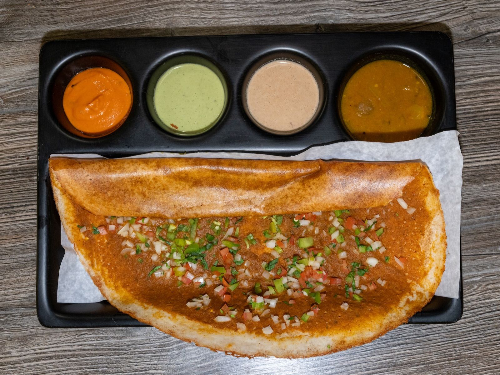 S2. Mumbai Pav bhaaji Dosa