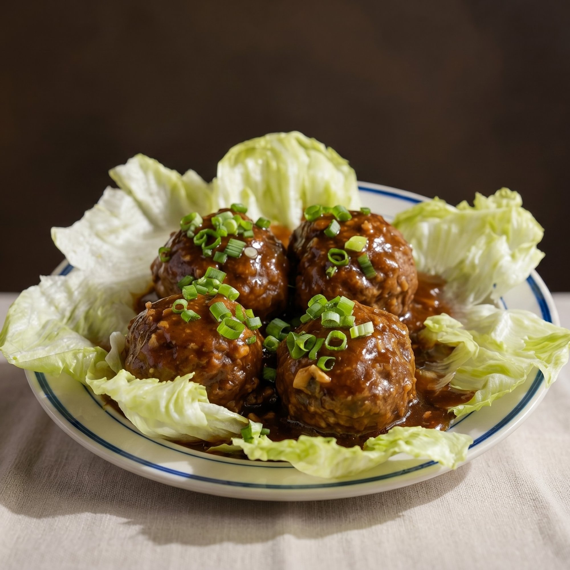 Mandarin Lions Head with Brown Sauce / 红烧狮子头