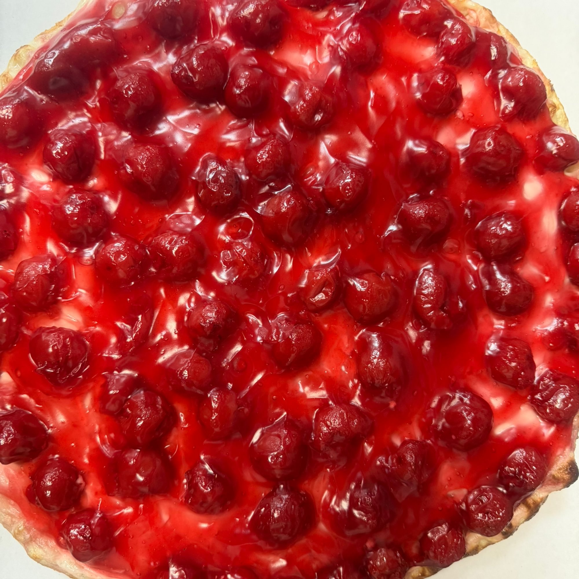Cherry Pie Dessert Pizza