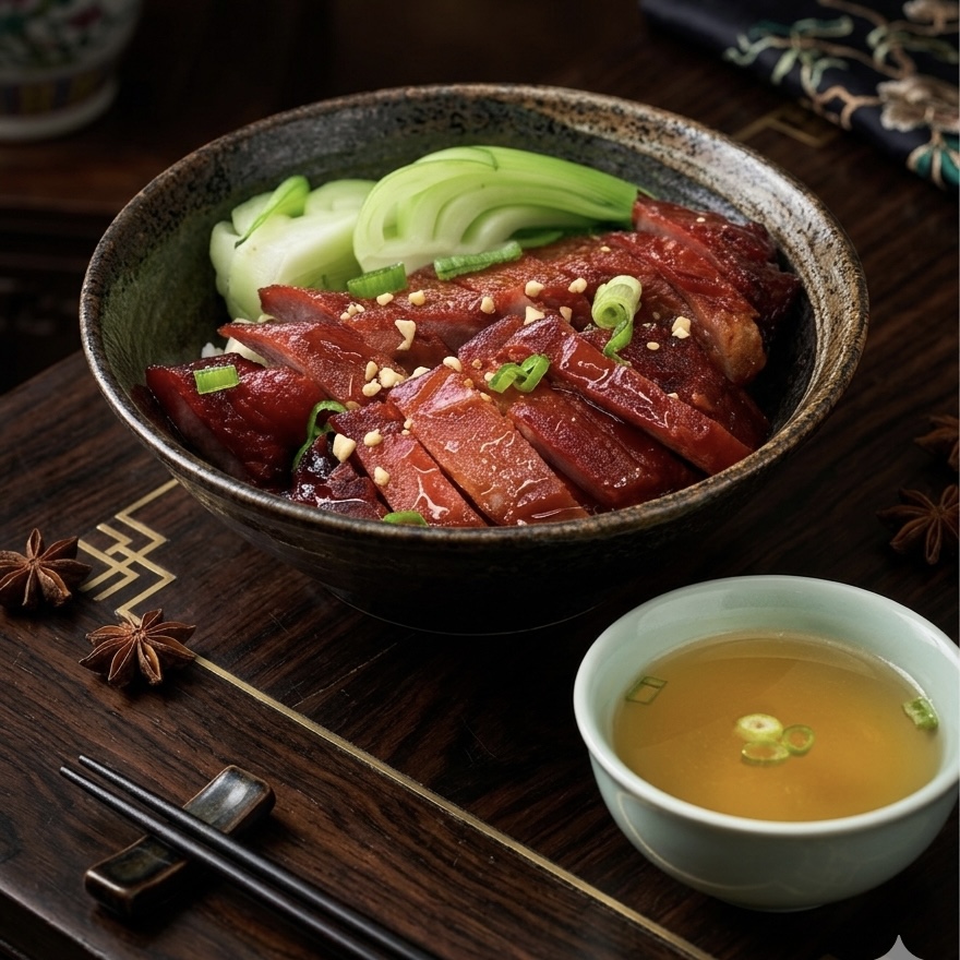 BBQ Pork Noodle Soup