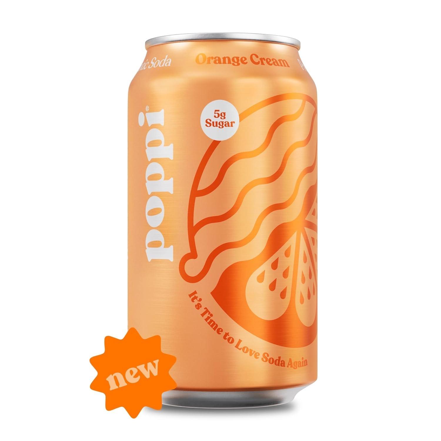 Poppi Orange Cream 12oz