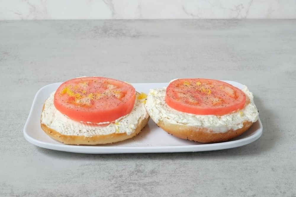 Open Face Tomato