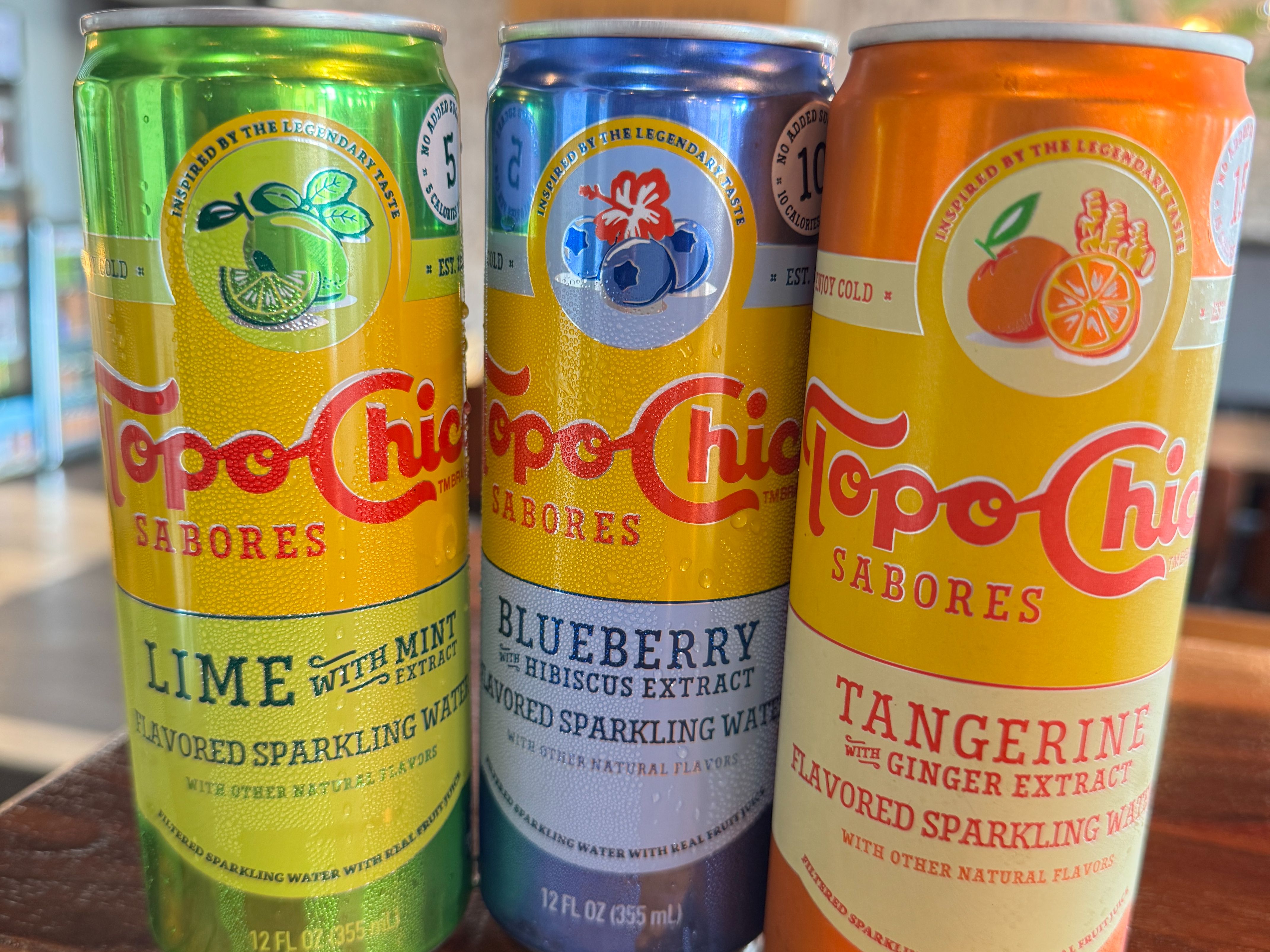 Topo Chico Blueberry with Hibiscus