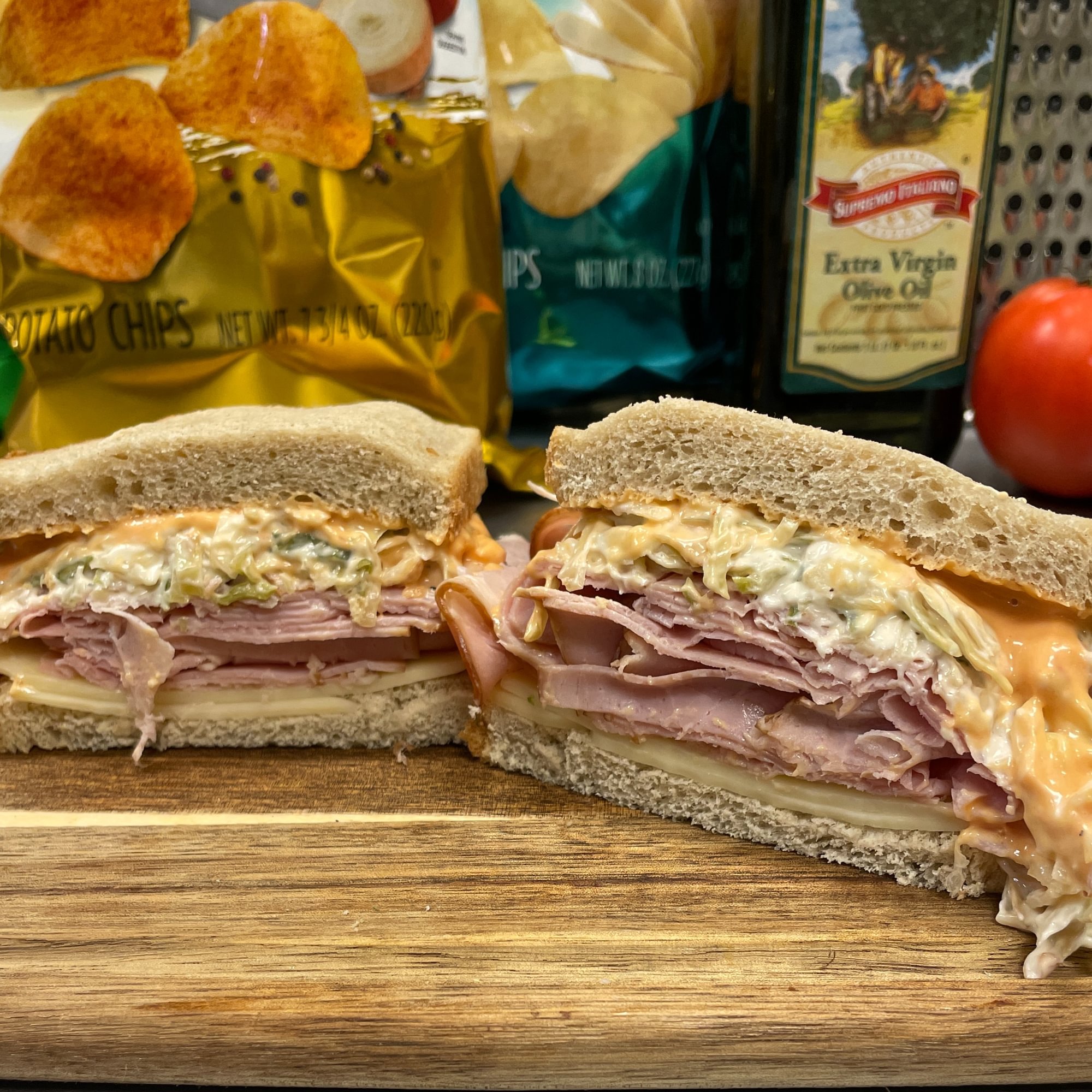 Virginia Ham & Swiss Sloppy Joe