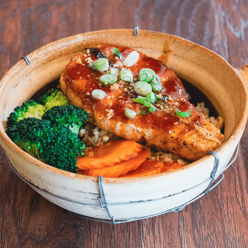 Salmon Clay Pot