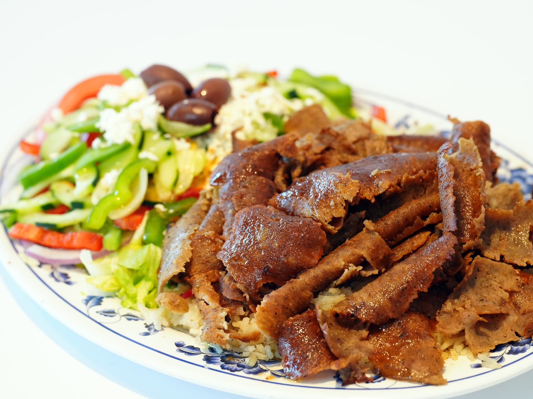 Gyro Beef And Lamb Platter