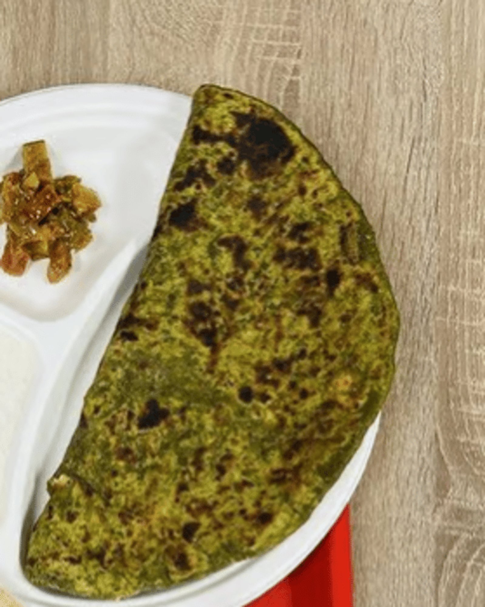 Spinach Paratha