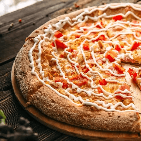 Chicken Bacon Ranch Pizza