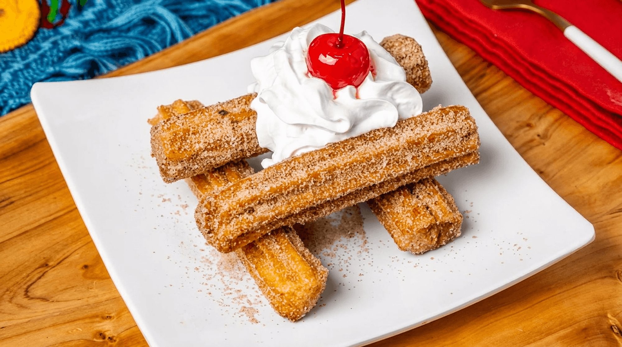 Churros (Fried Dough Sticks)