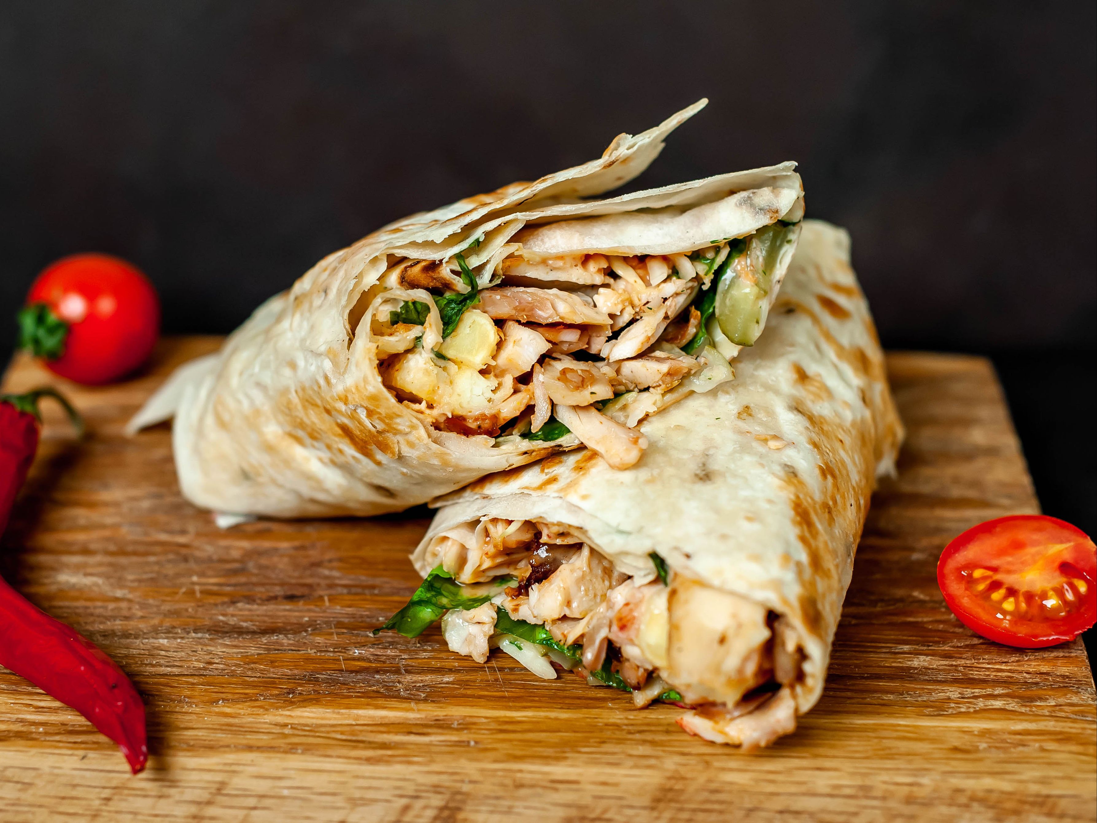 Mozzarella Chicken Wrap