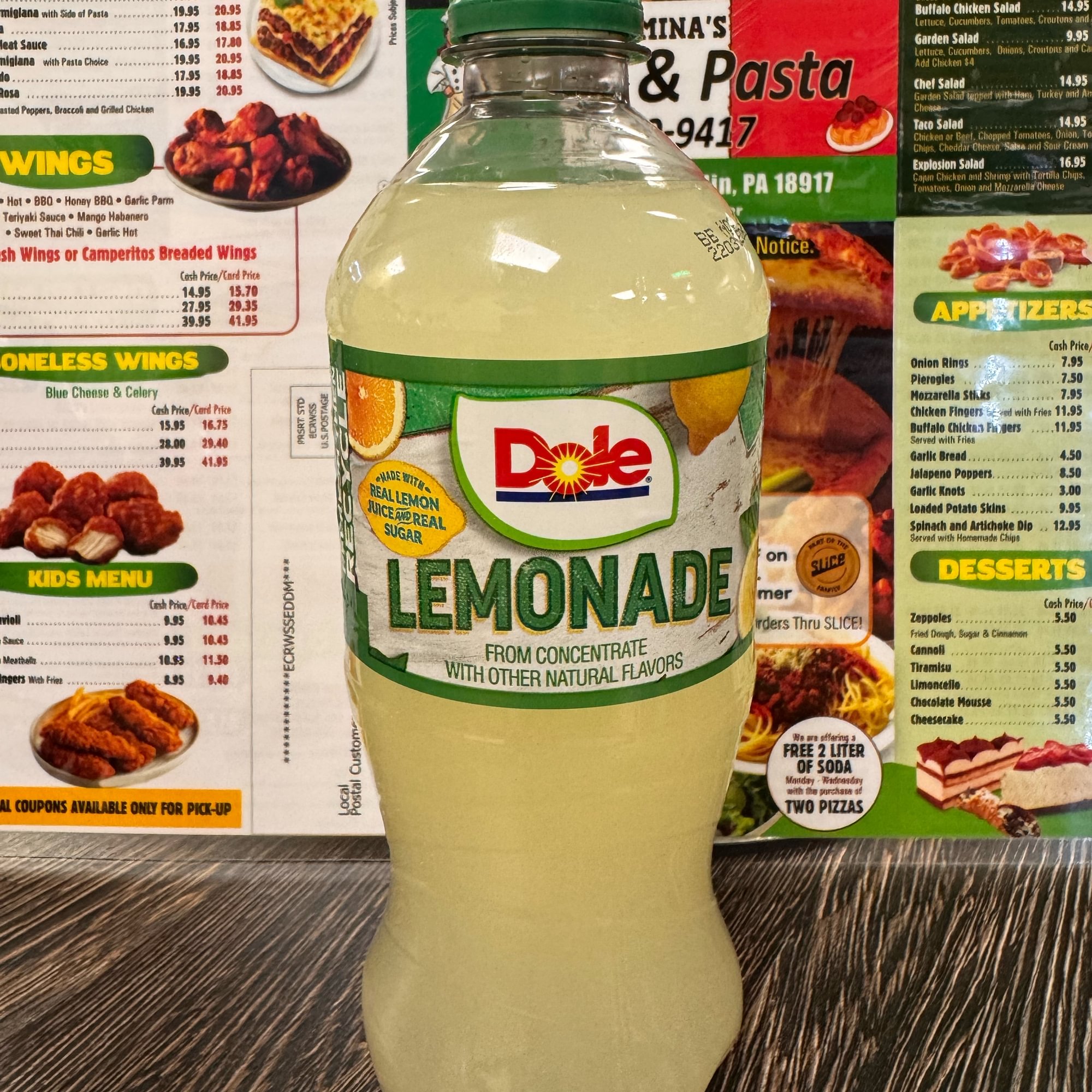 Lemonade 20 oz Bottle