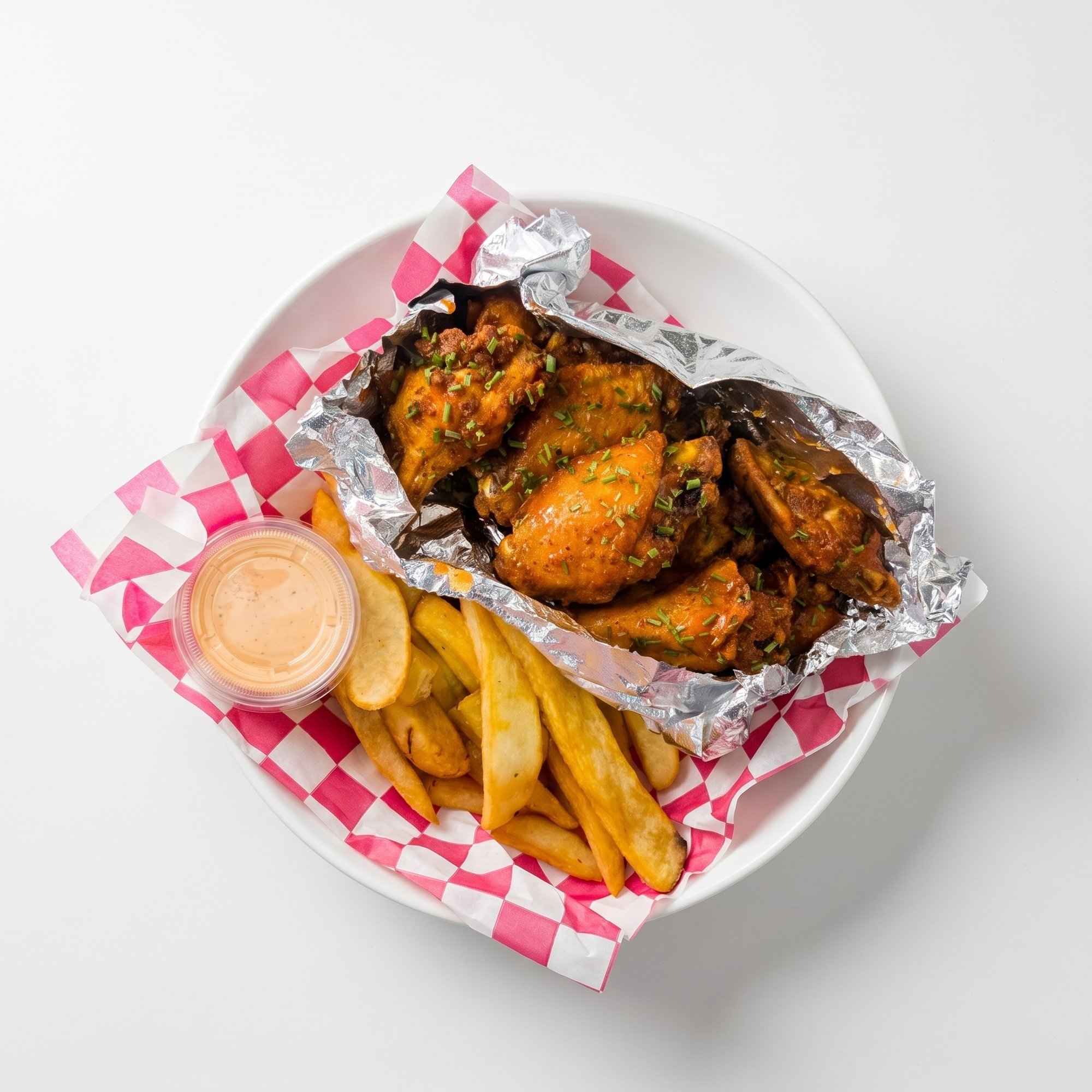 Cajun Wings & Fries