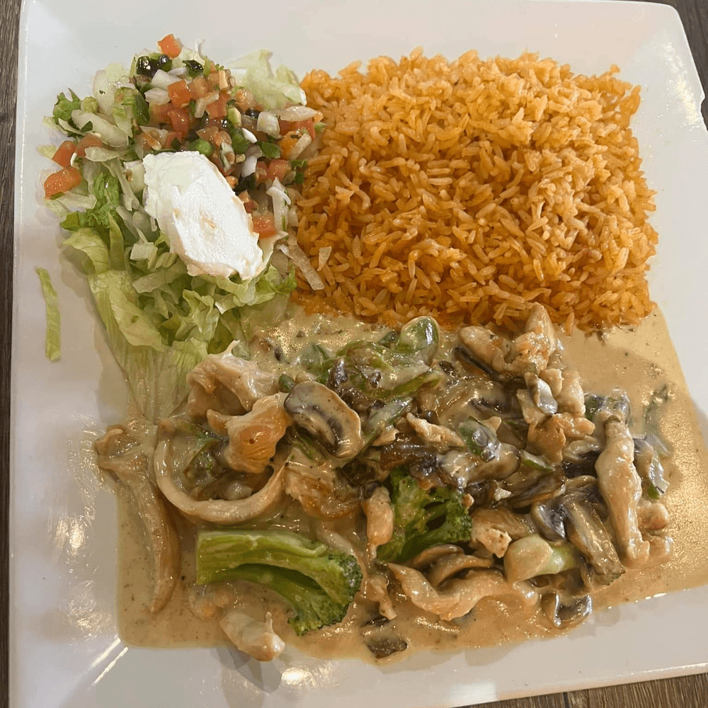 Pollo en Crema