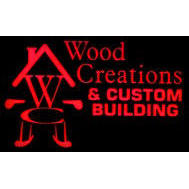Wood Creations &amp; Custom Building Logo