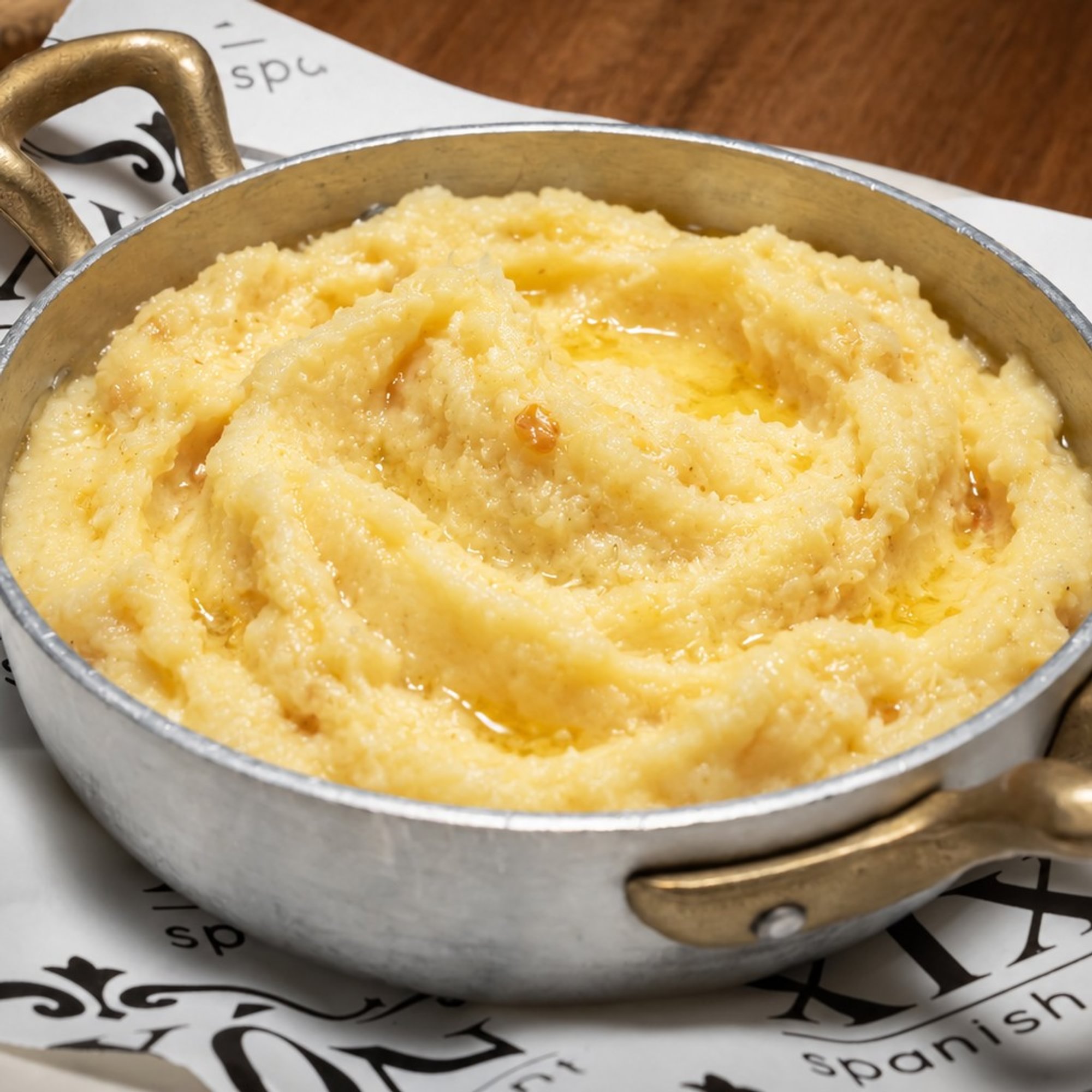Pure de Patatas con Queso Manchego