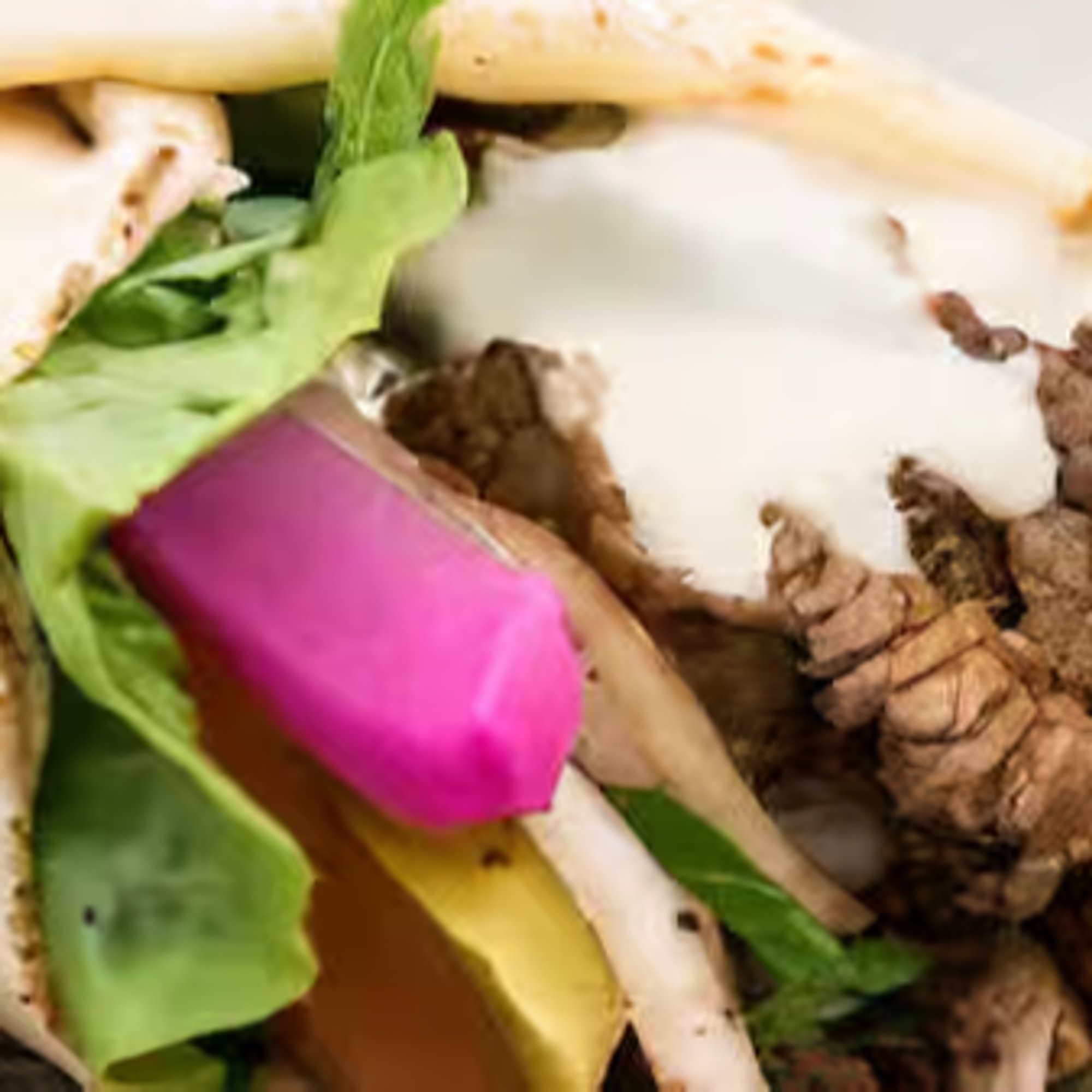 # 1 Big Bad Shawarma Wrap