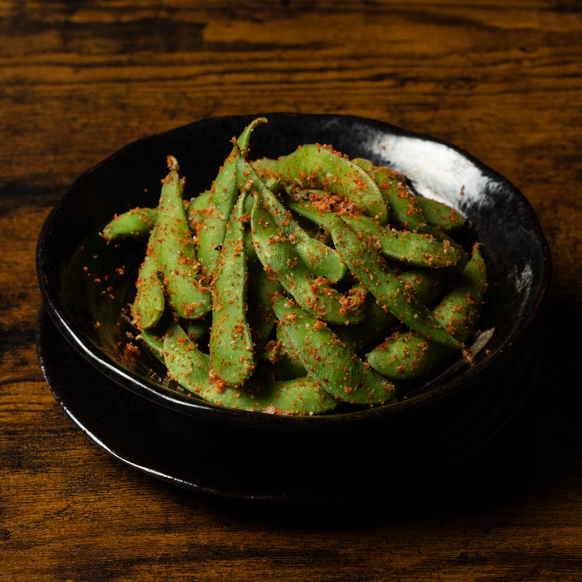 SPICY EDAMAME APPETIZER