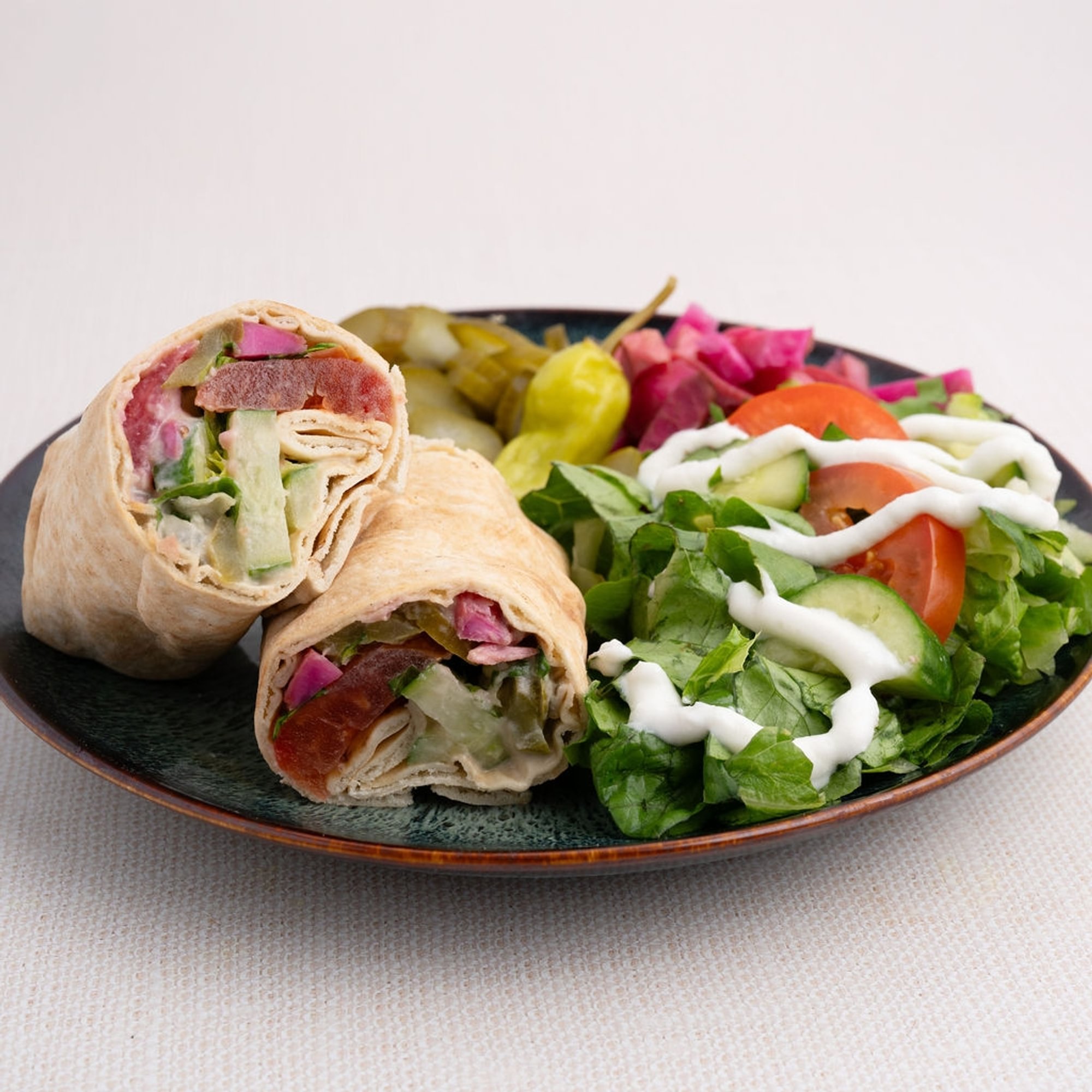 13. Grilled Eggplant Wrap