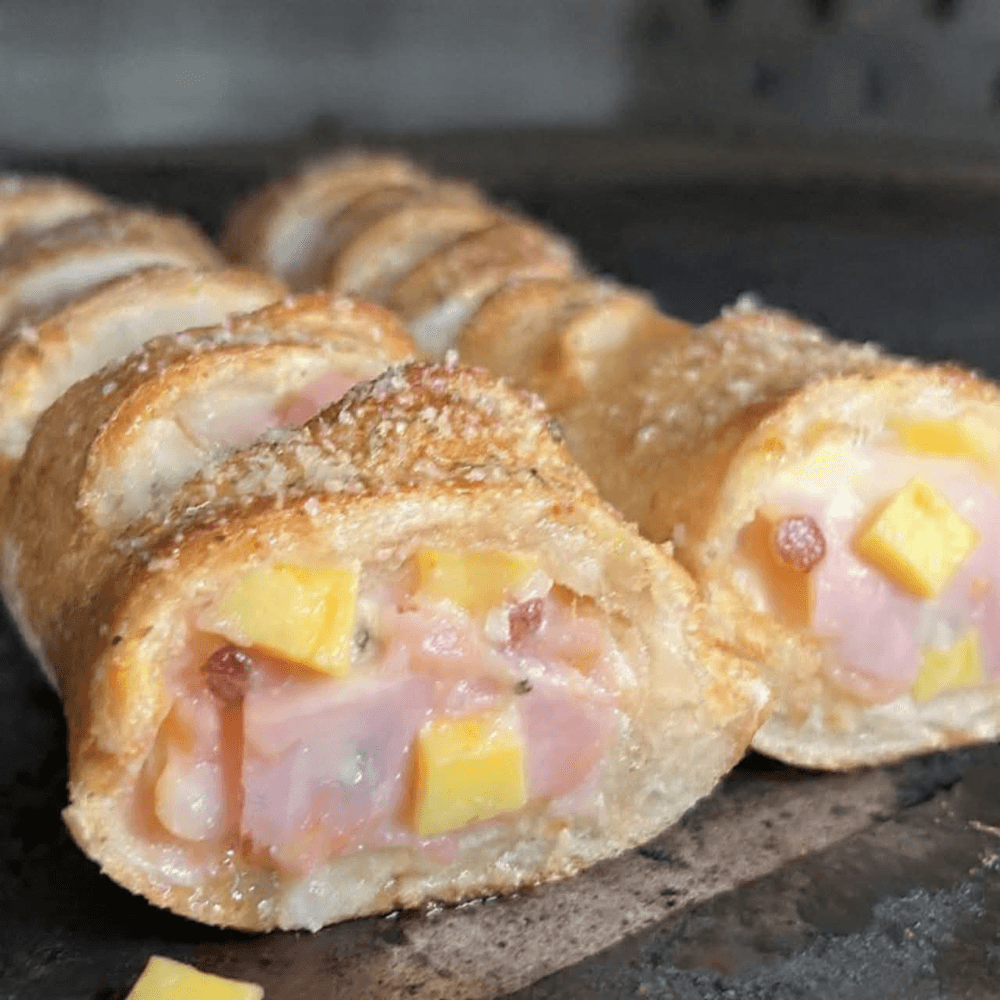 Hawaiian & Bacon Stromboli