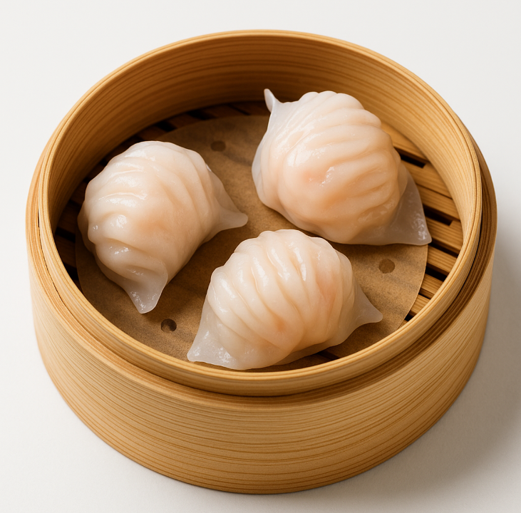 Shrimp Dumplings 蝦餃 3pc