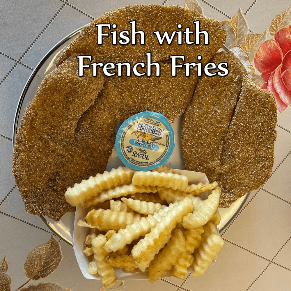 One Fish With Fries Combo