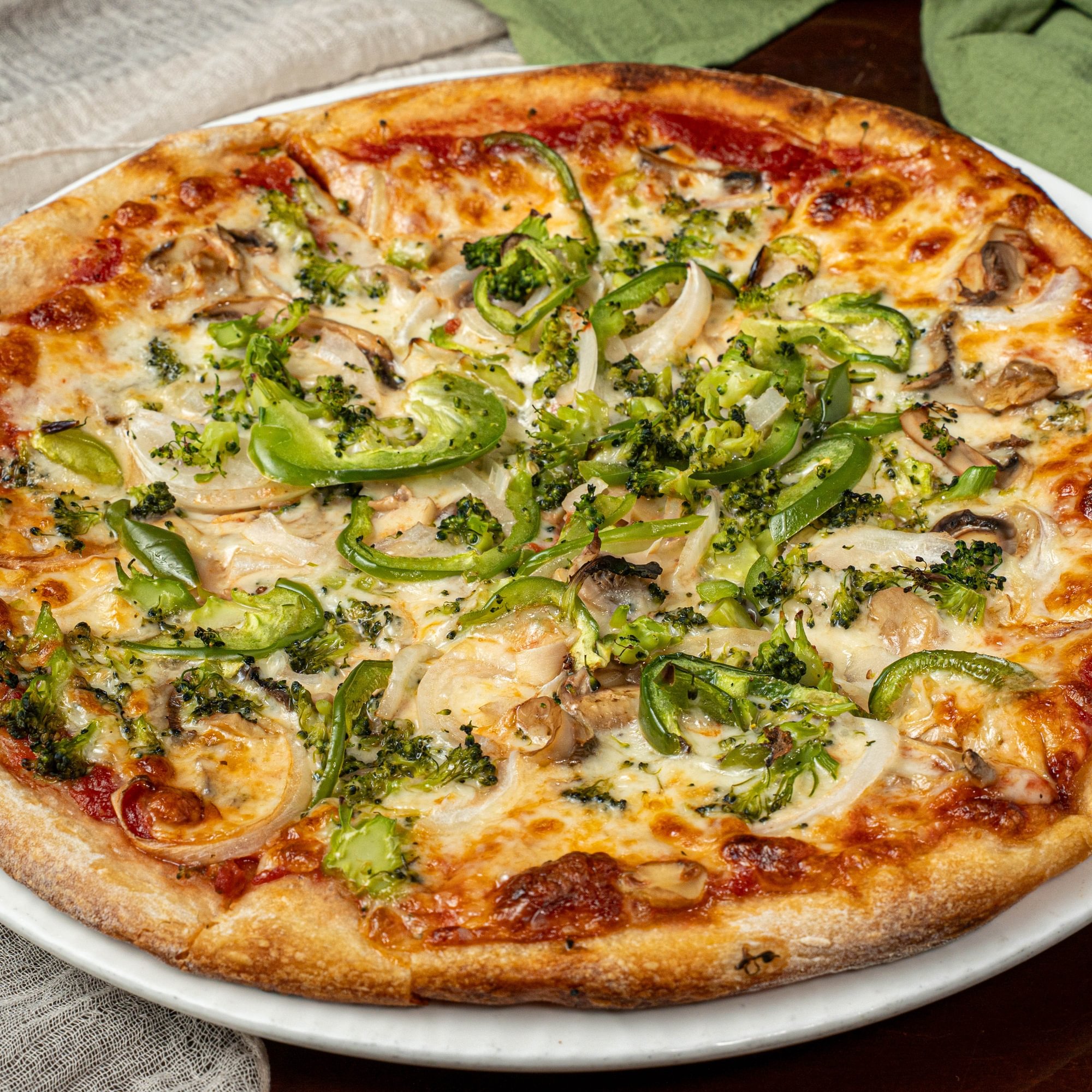 Primavera Pizza (Gluten Free Pizza Crust - 6 Slices 12")