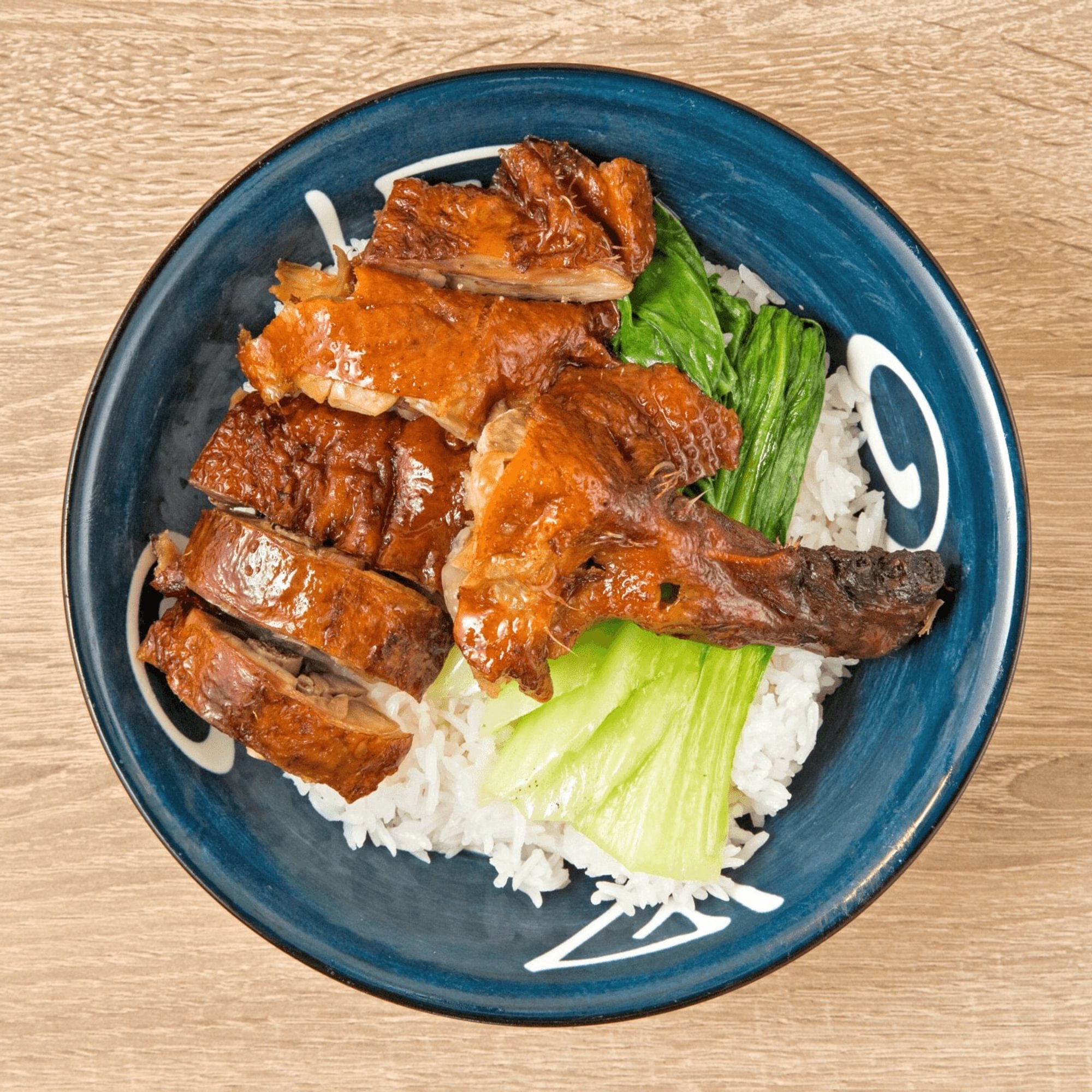 Roast Duck Over Rice 烧鸭盖饭