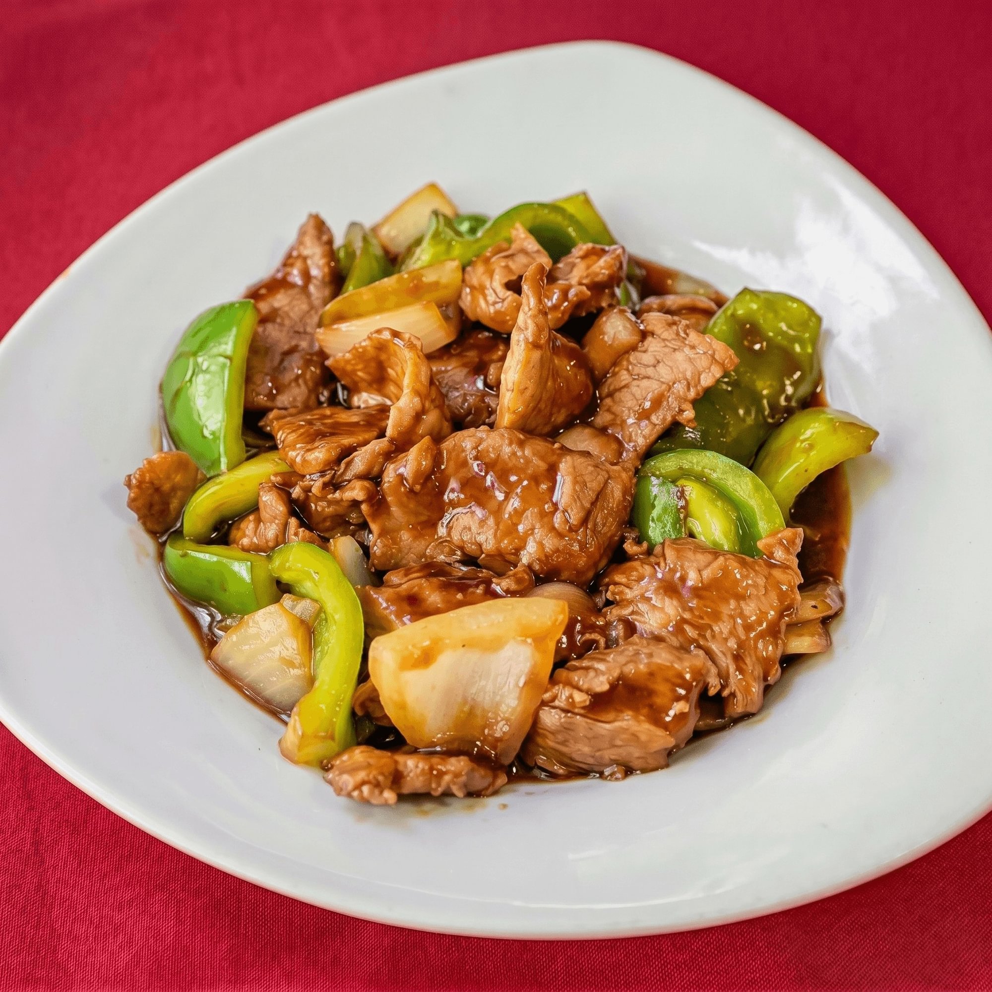 Beef with Green Pepper
