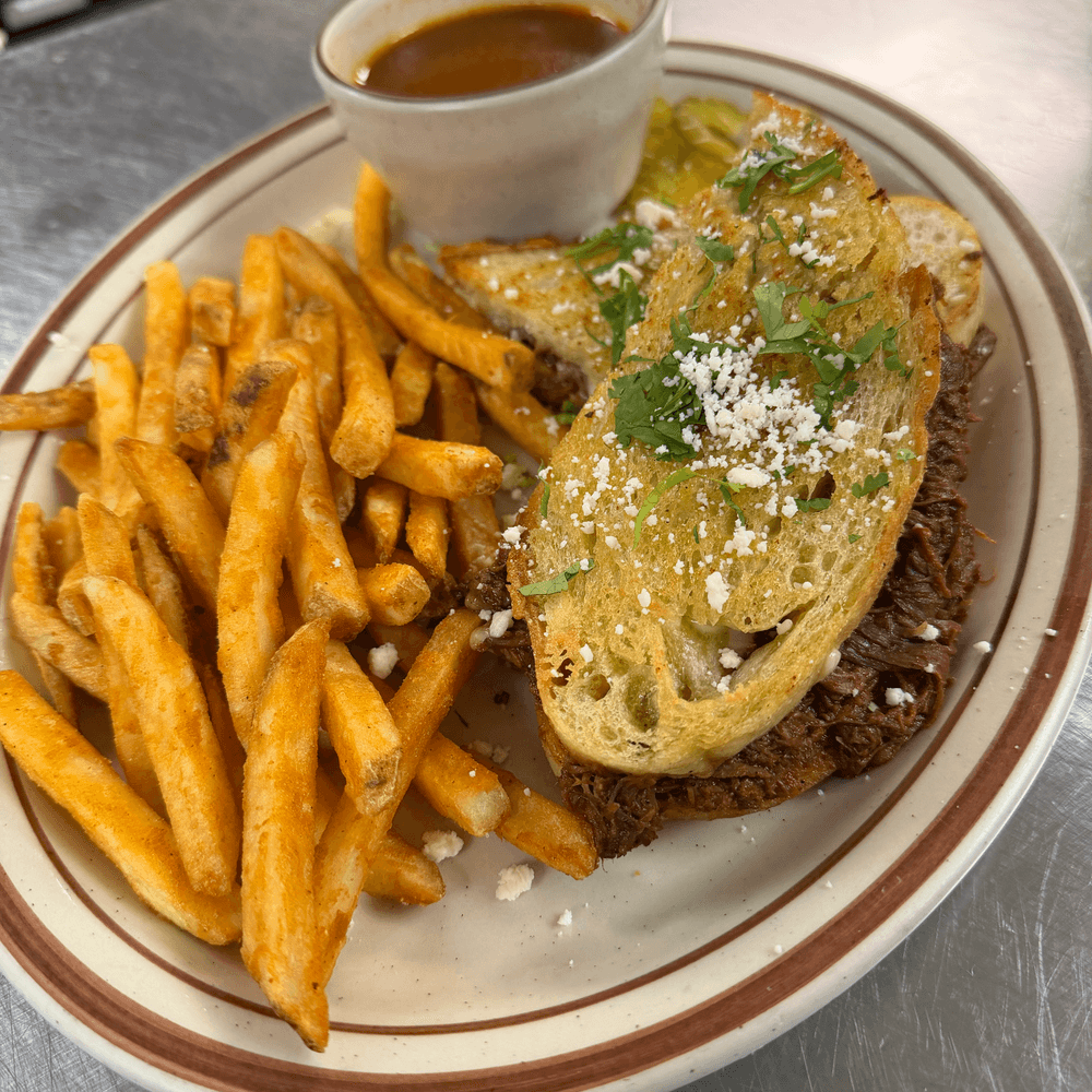 Birria Grilled Cheese Sandwich