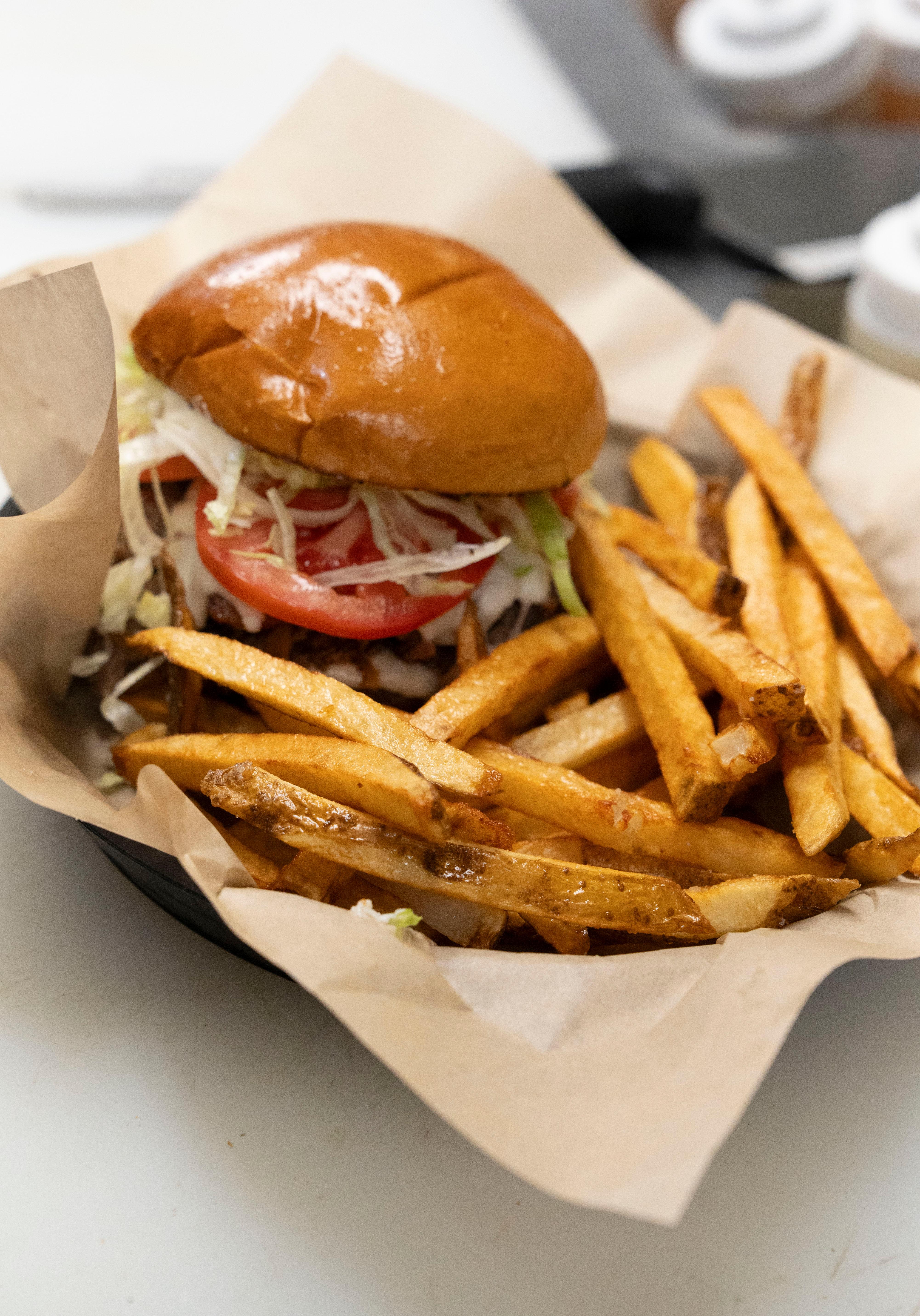 Cheesesteak Burger