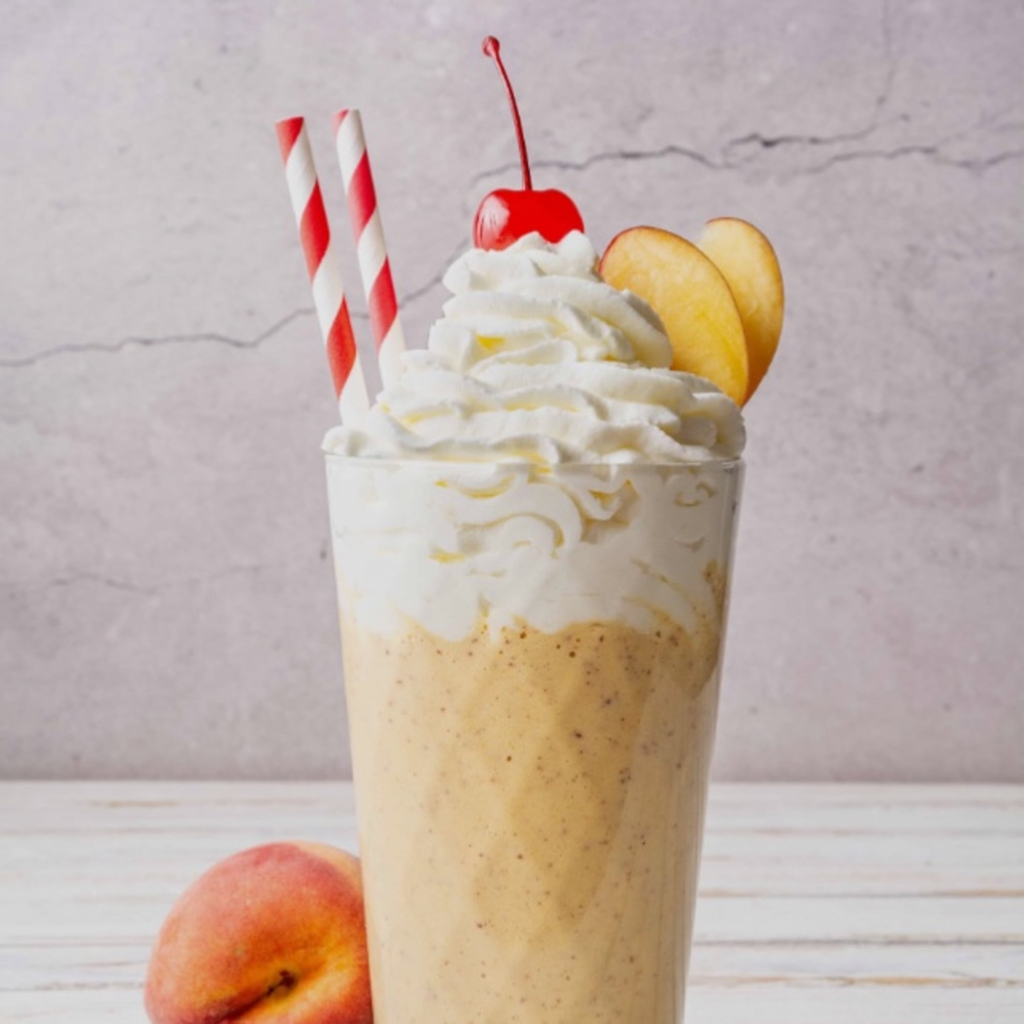 Peach Milkshake