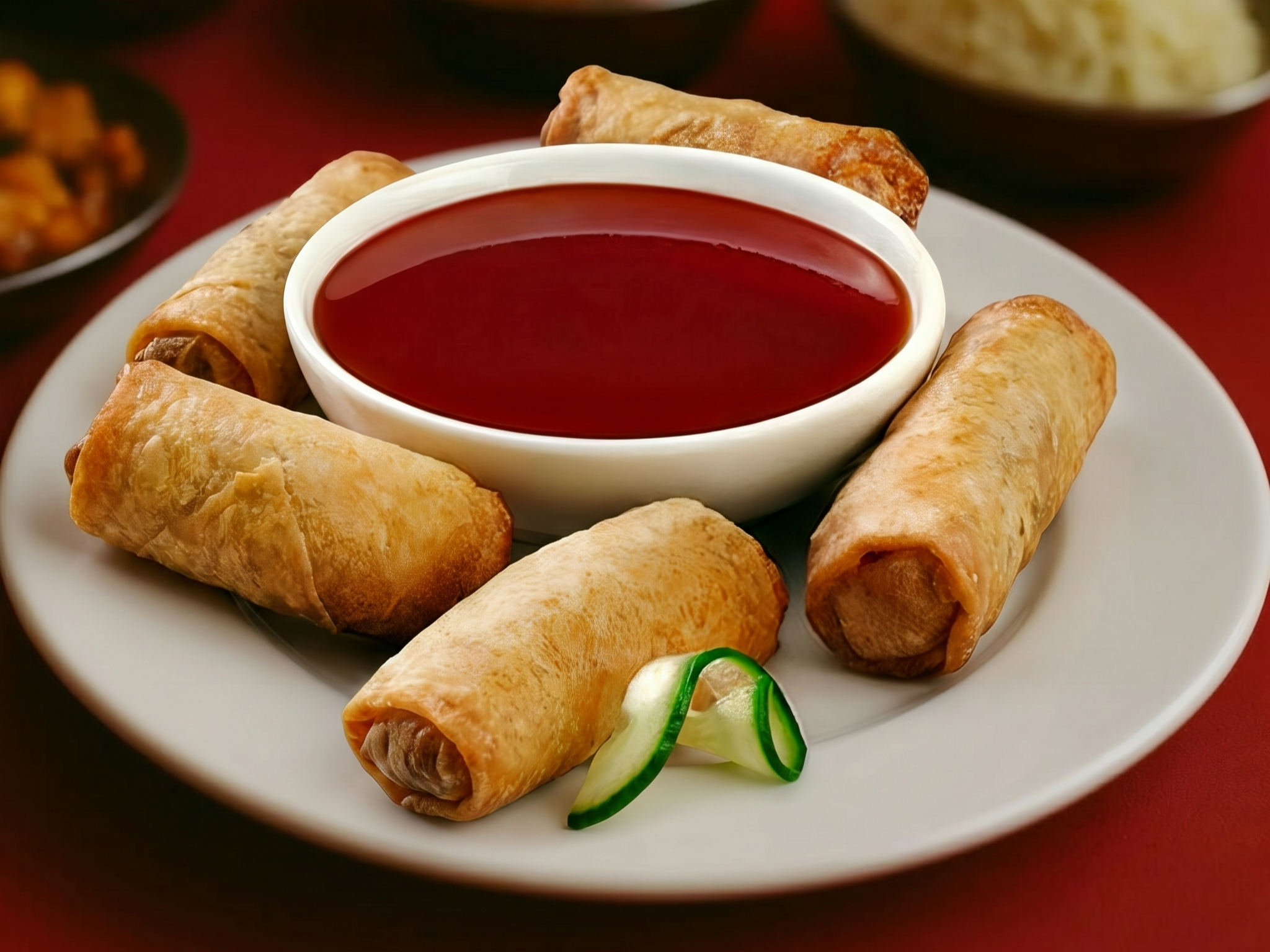 Veg Spring Roll (4 PC)