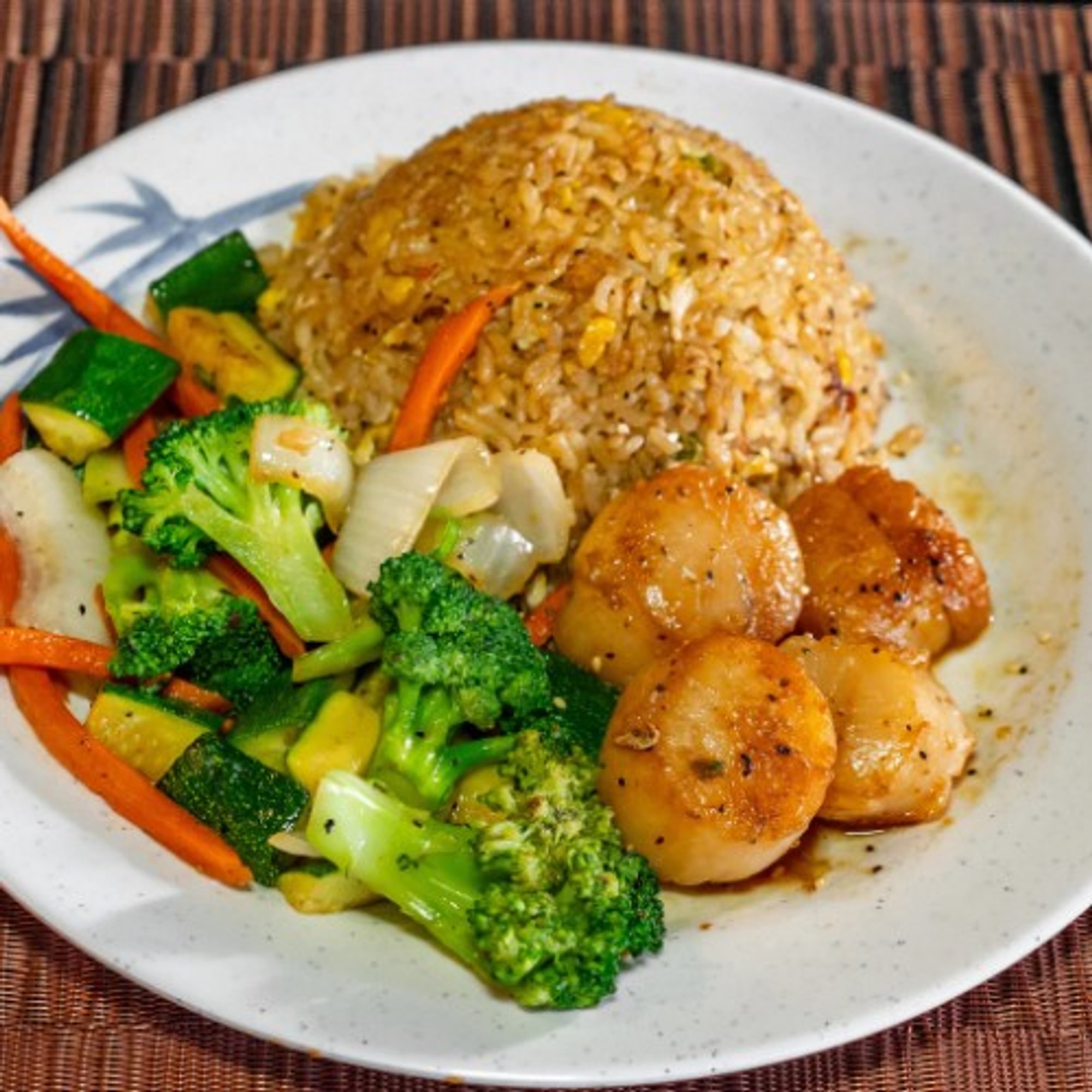 Hibachi Scallop Dinner