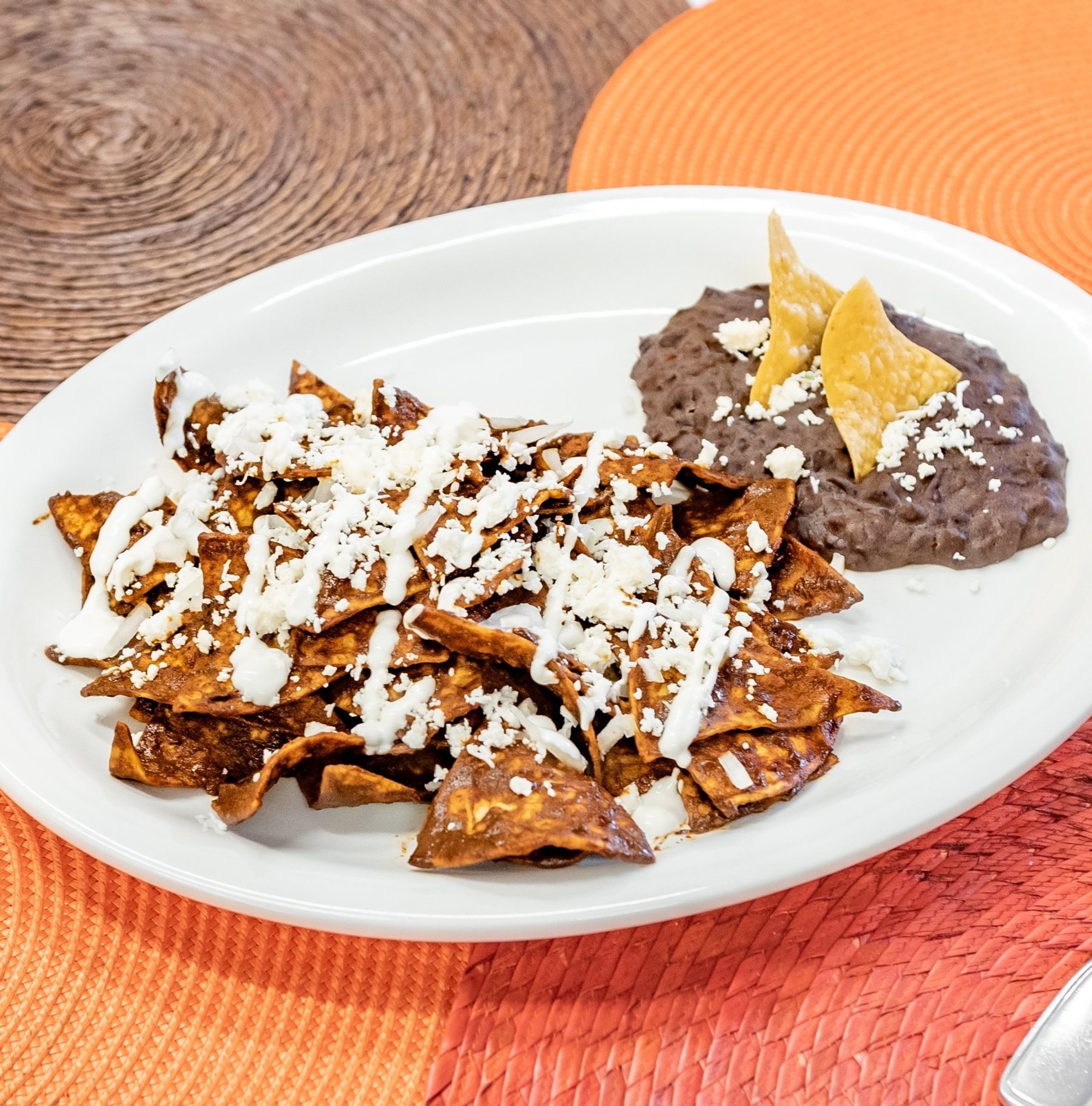 Chilaquiles de Mole
