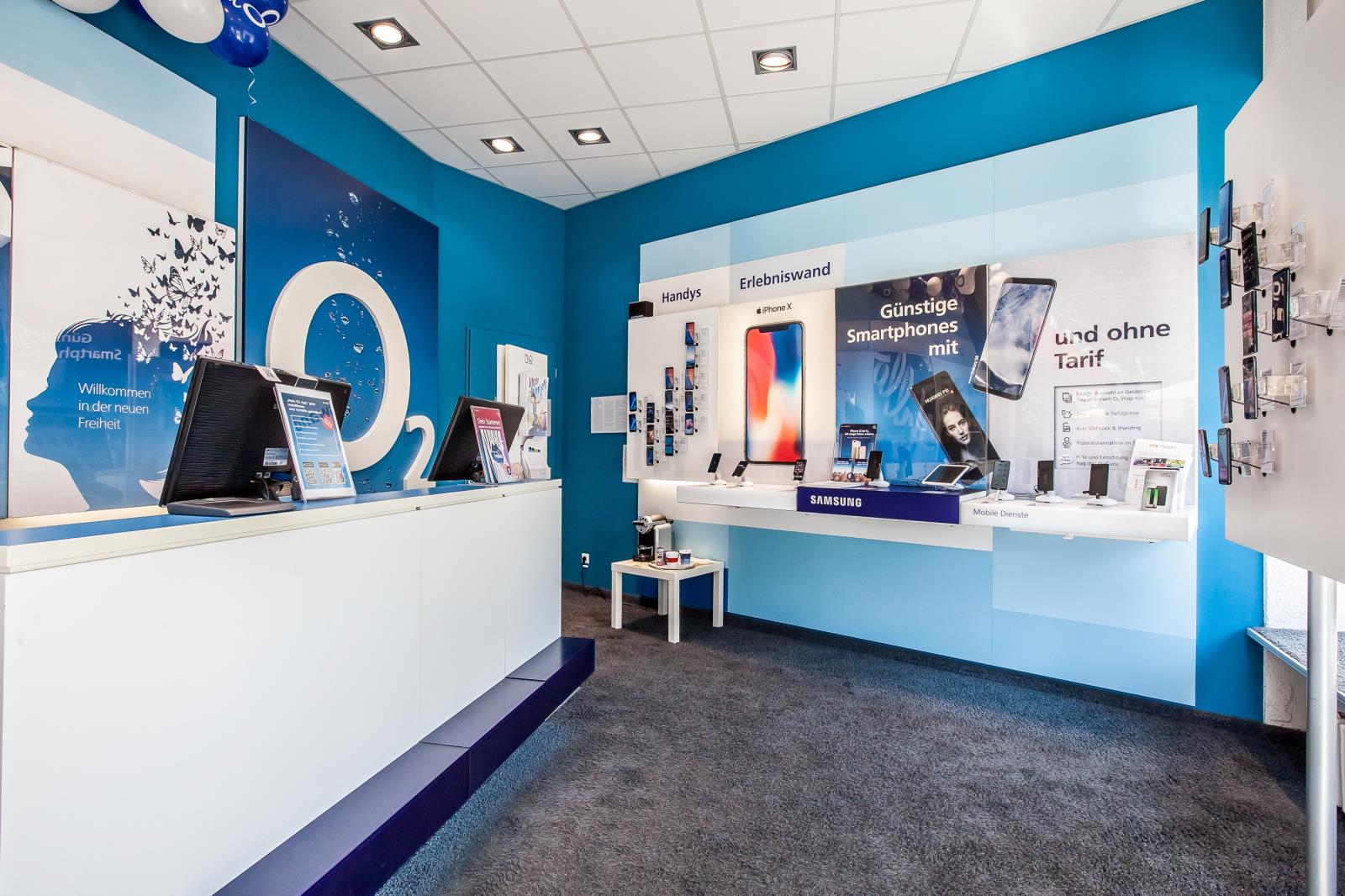 Bilder o2 Shop