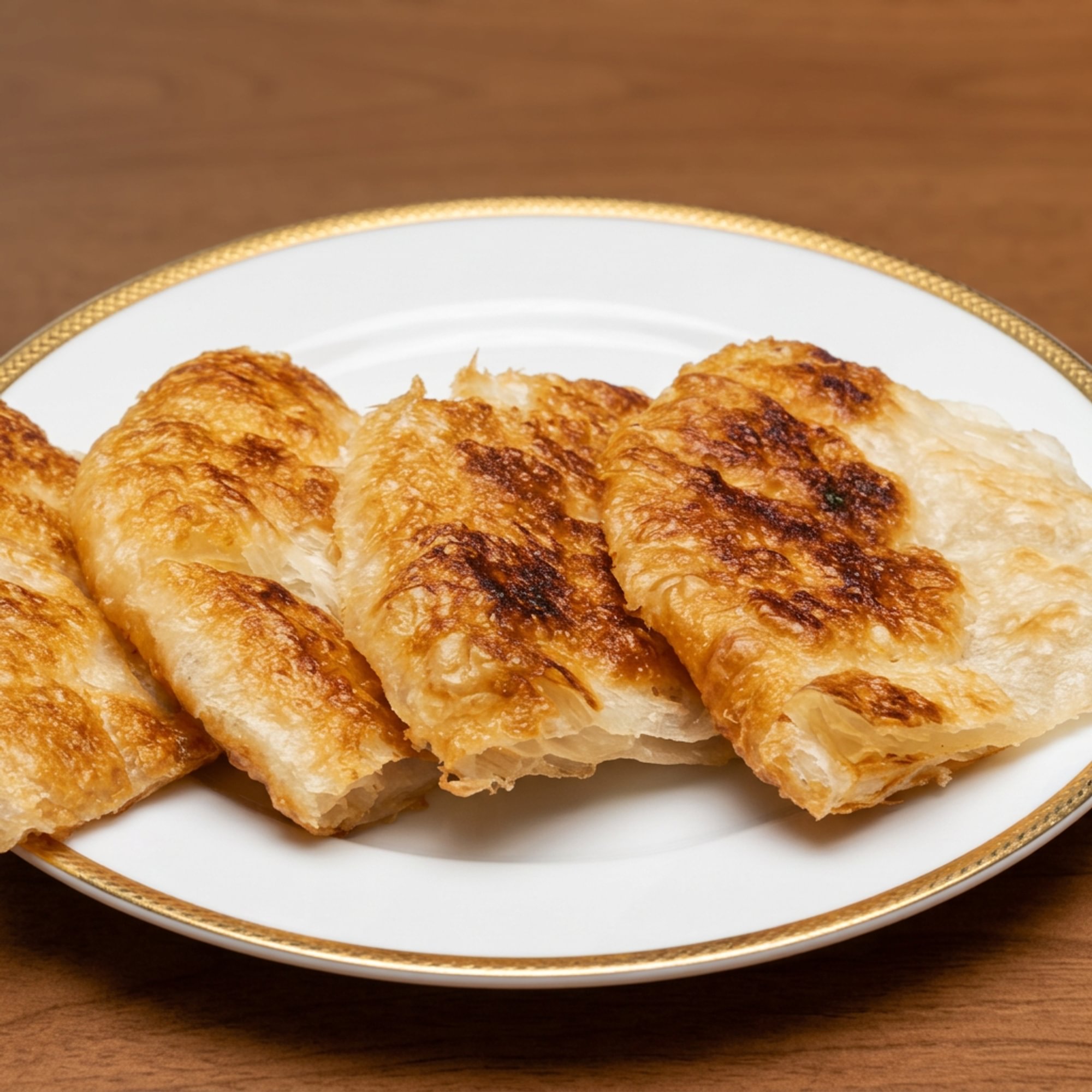 Roti with Massaman Curry Dipping