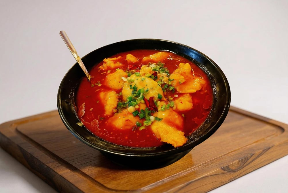 水煮魚片 Fish Filet Married Chilis